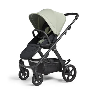 Silver Cross Tide 3-In-1 Pushchair - Sage - Black Chassis-Strollers-Sage-No Accessory Box | Natural Baby Shower
