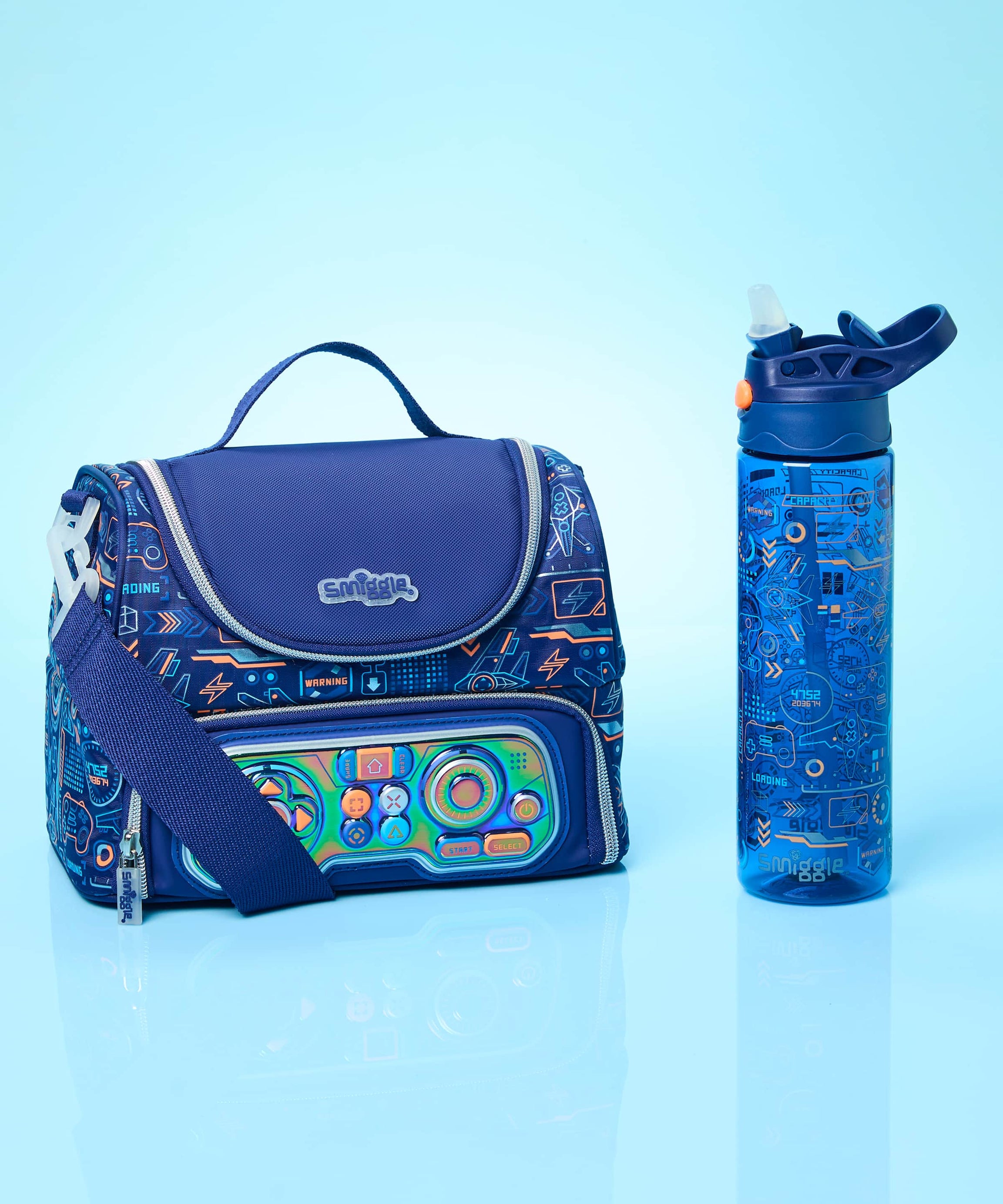 Smiggle - Бета двухслойная сумка для обеда с ручками