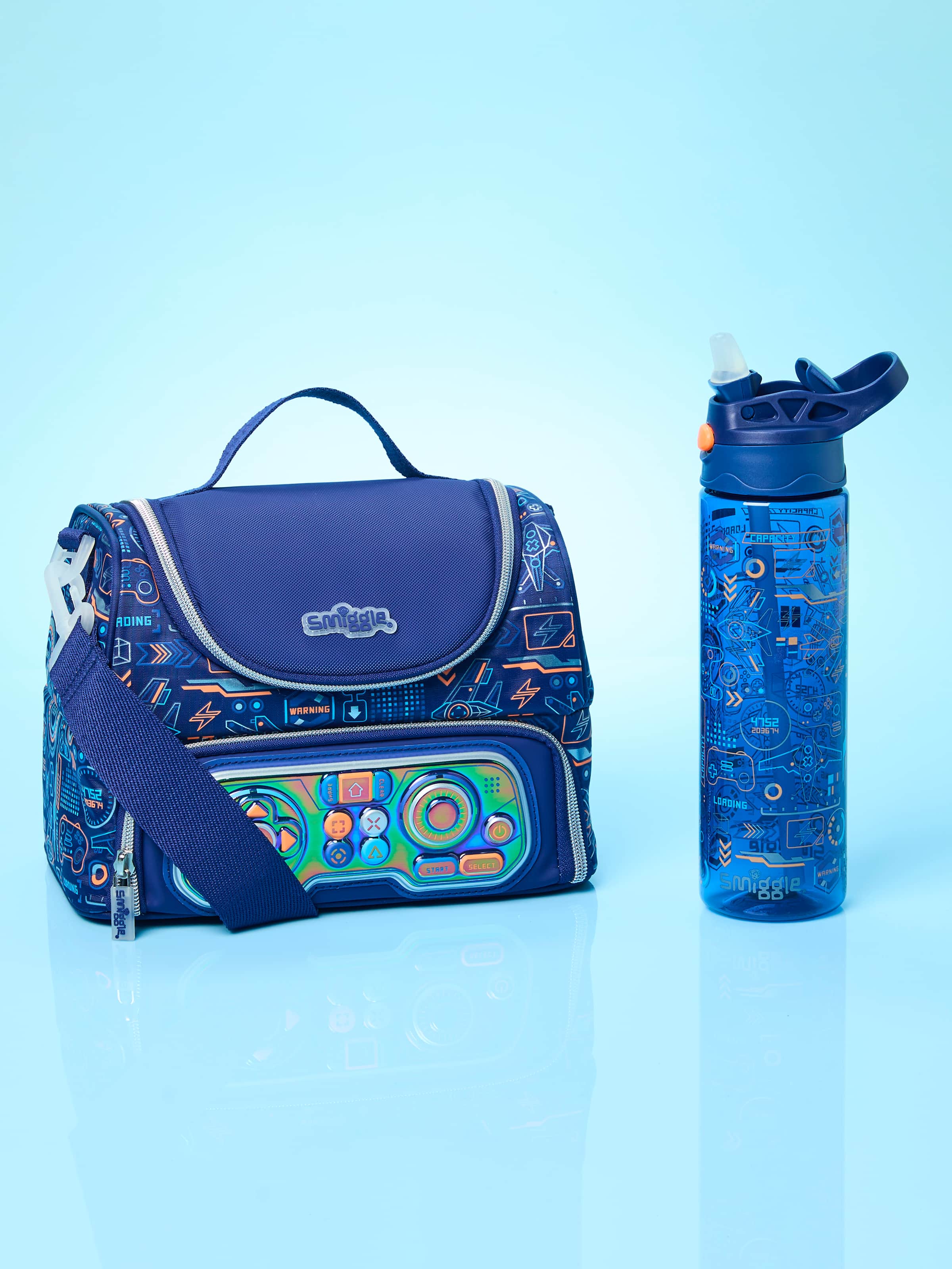 Smiggle - Бета двухслойная сумка для обеда с ручками