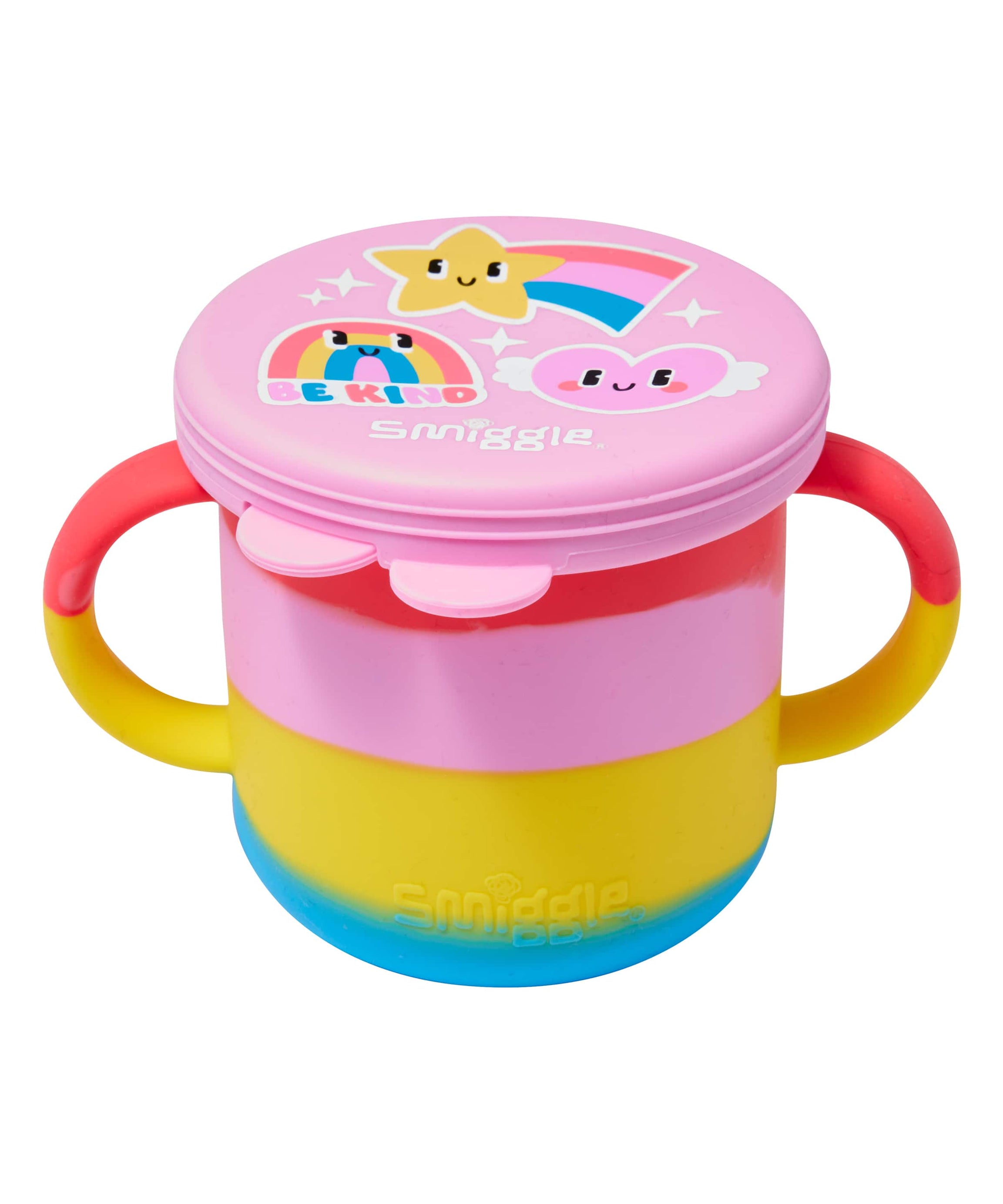Smiggle - Большой стакан для закусок Big Dream из силикона