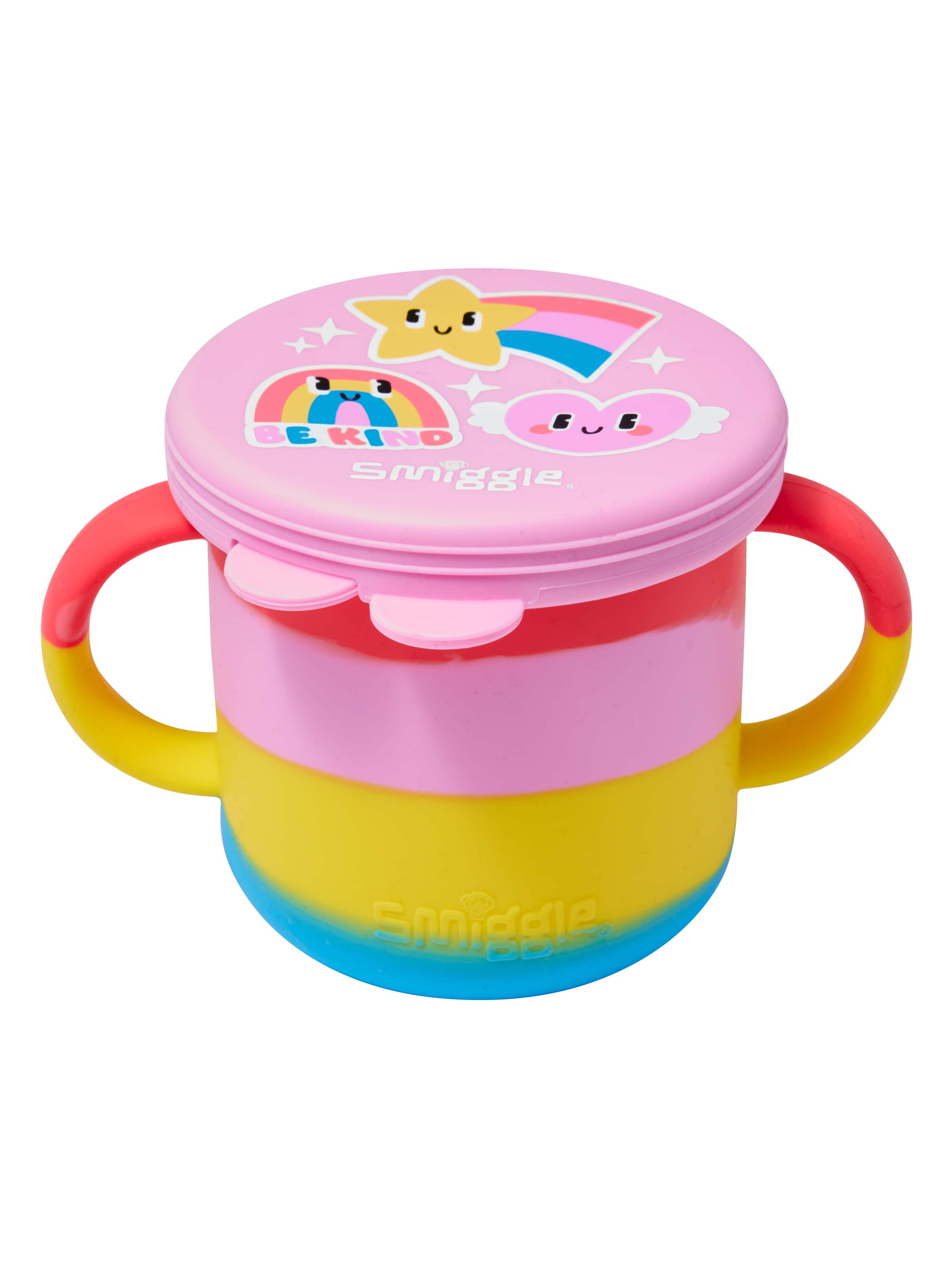 Smiggle - Большой стакан для закусок Big Dream из силикона