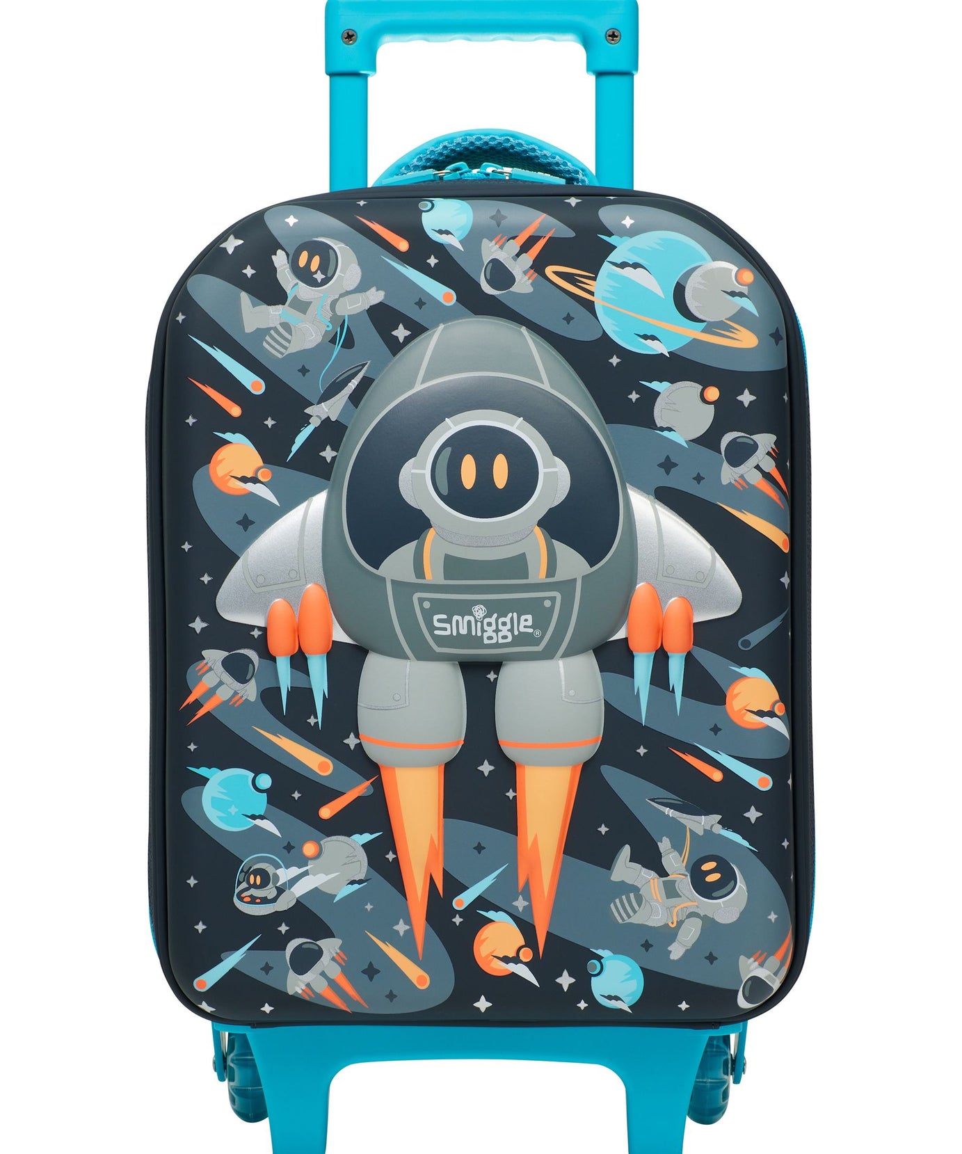 Smiggle - Blast Off Junior Детский сад и ясли Чемодан на колесиках