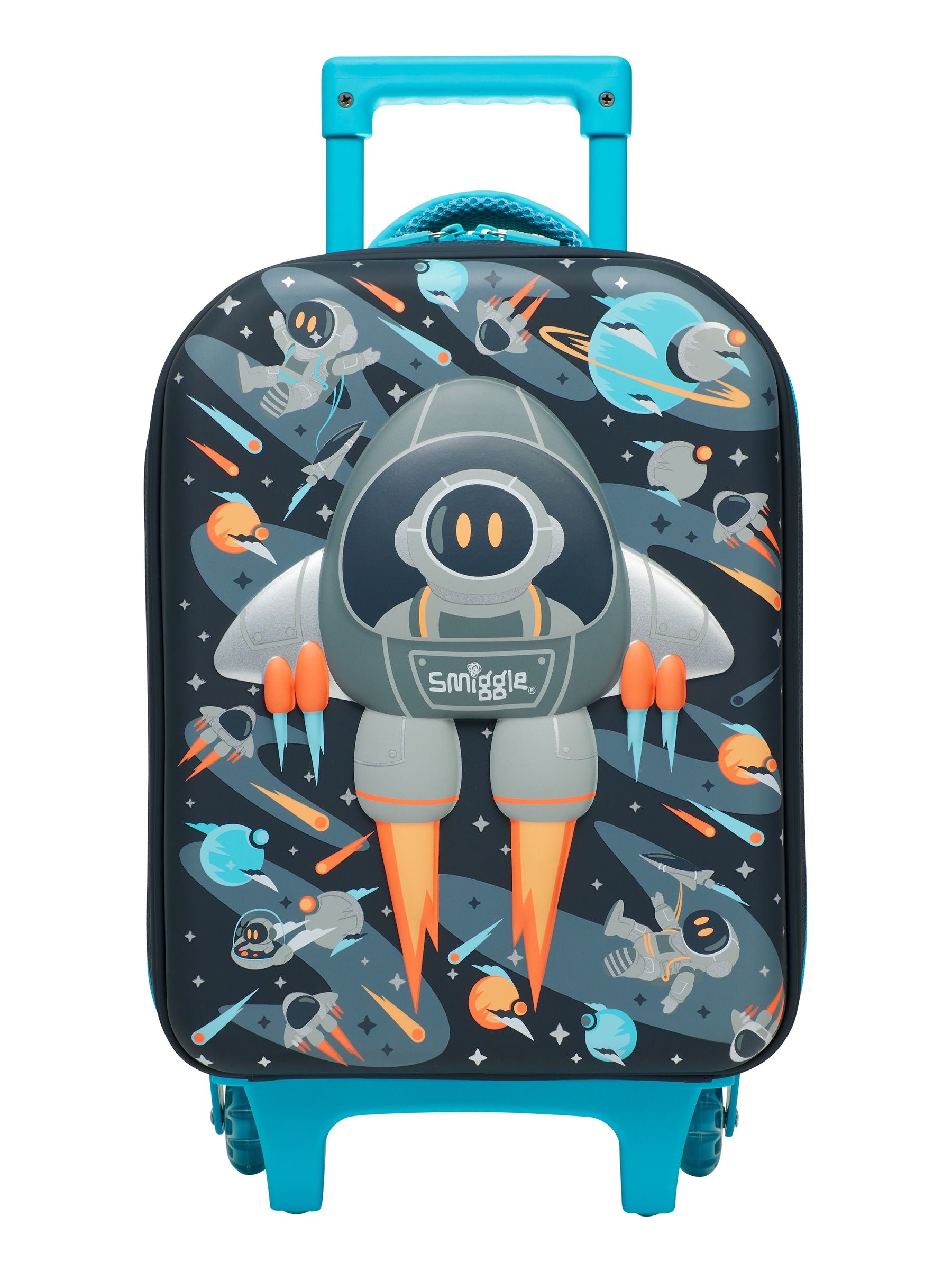 Smiggle - Blast Off Junior Детский сад и ясли Чемодан на колесиках