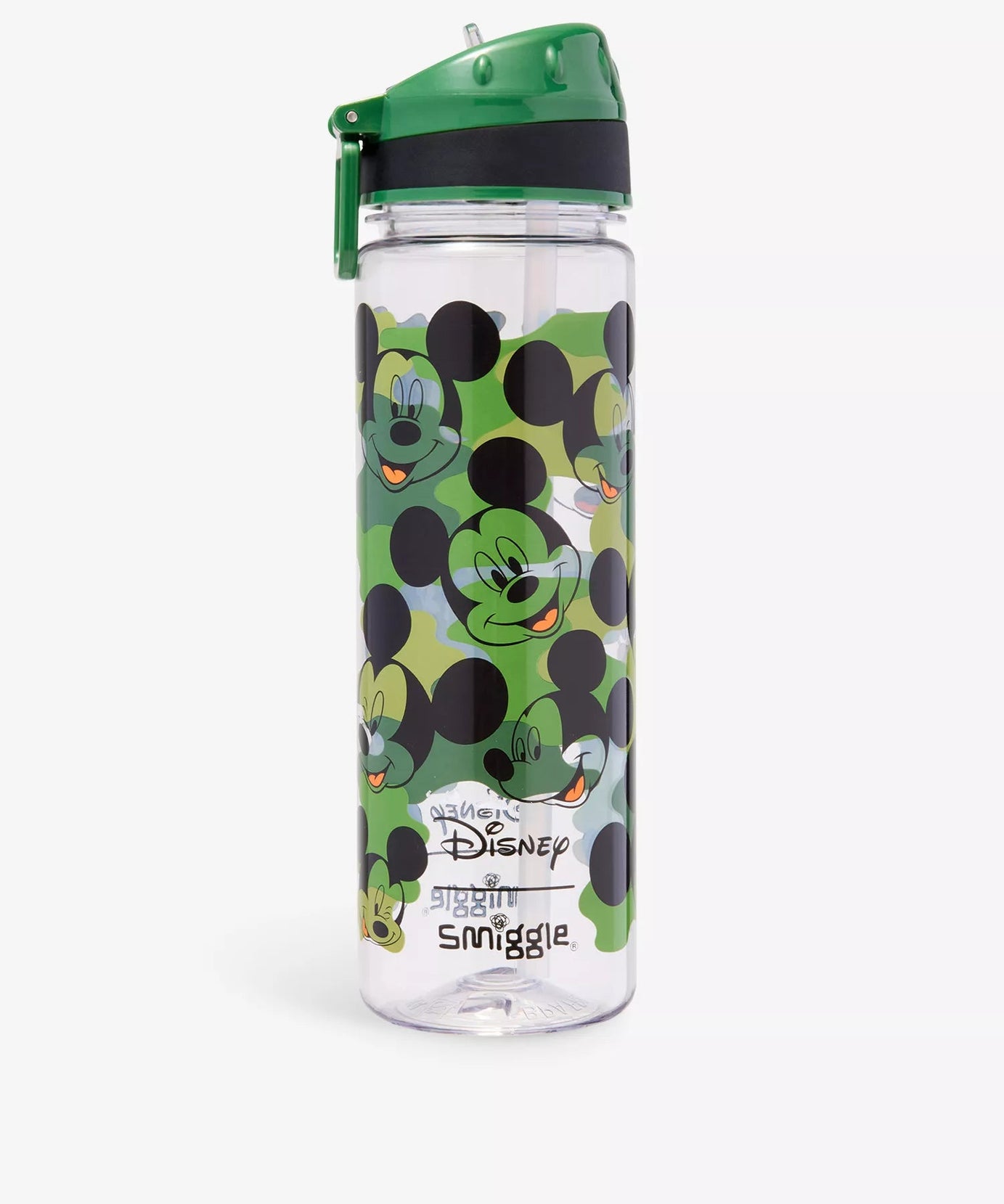 Smiggle - Disney Микки 650ML Бутылка для воды с трубочкой без BPA