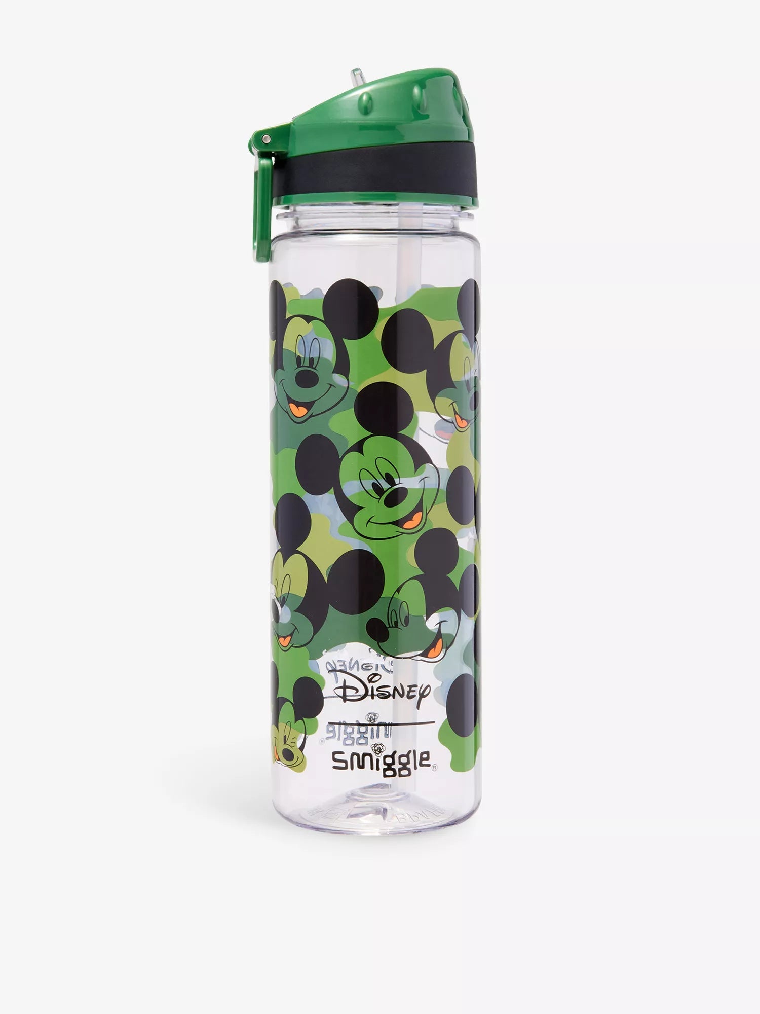 Smiggle - Disney Микки 650ML Бутылка для воды с трубочкой без BPA