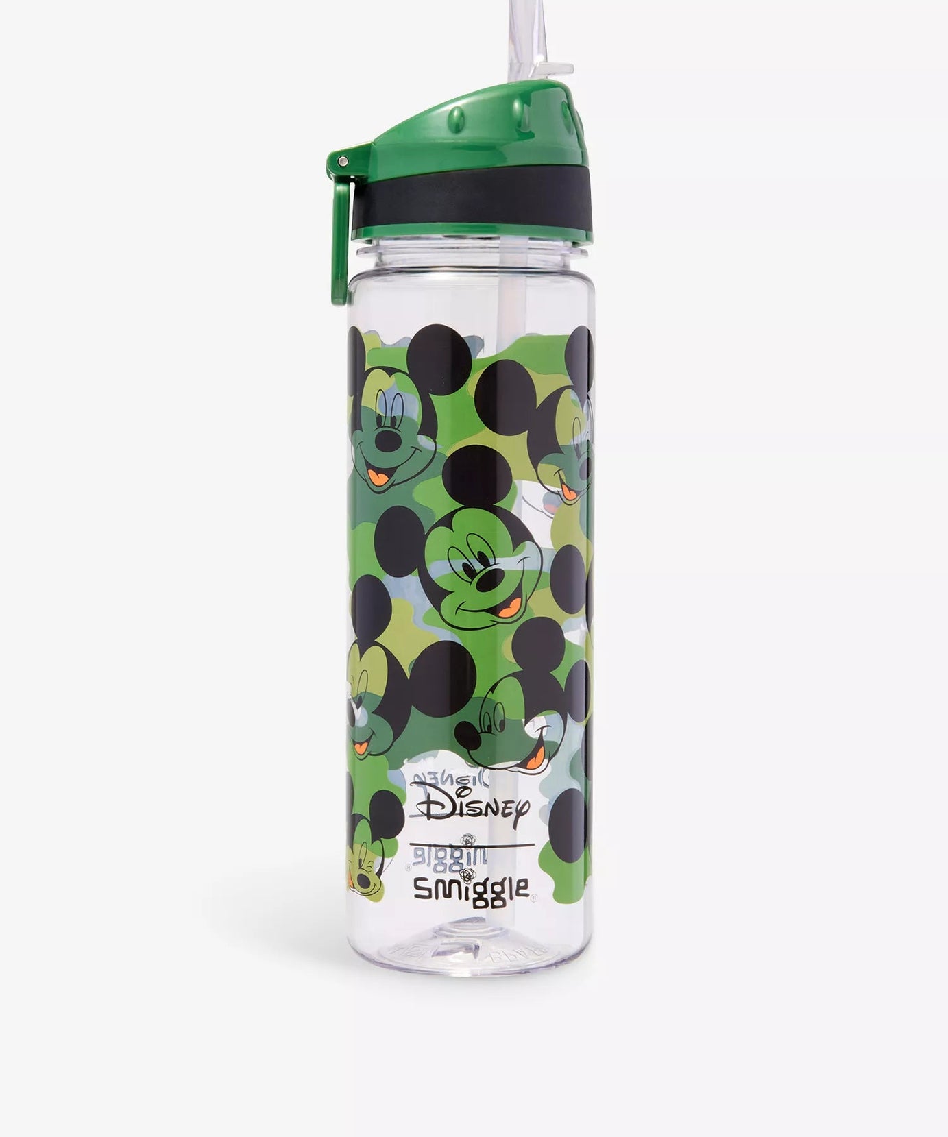 Smiggle - Disney Микки 650ML Бутылка для воды с трубочкой без BPA