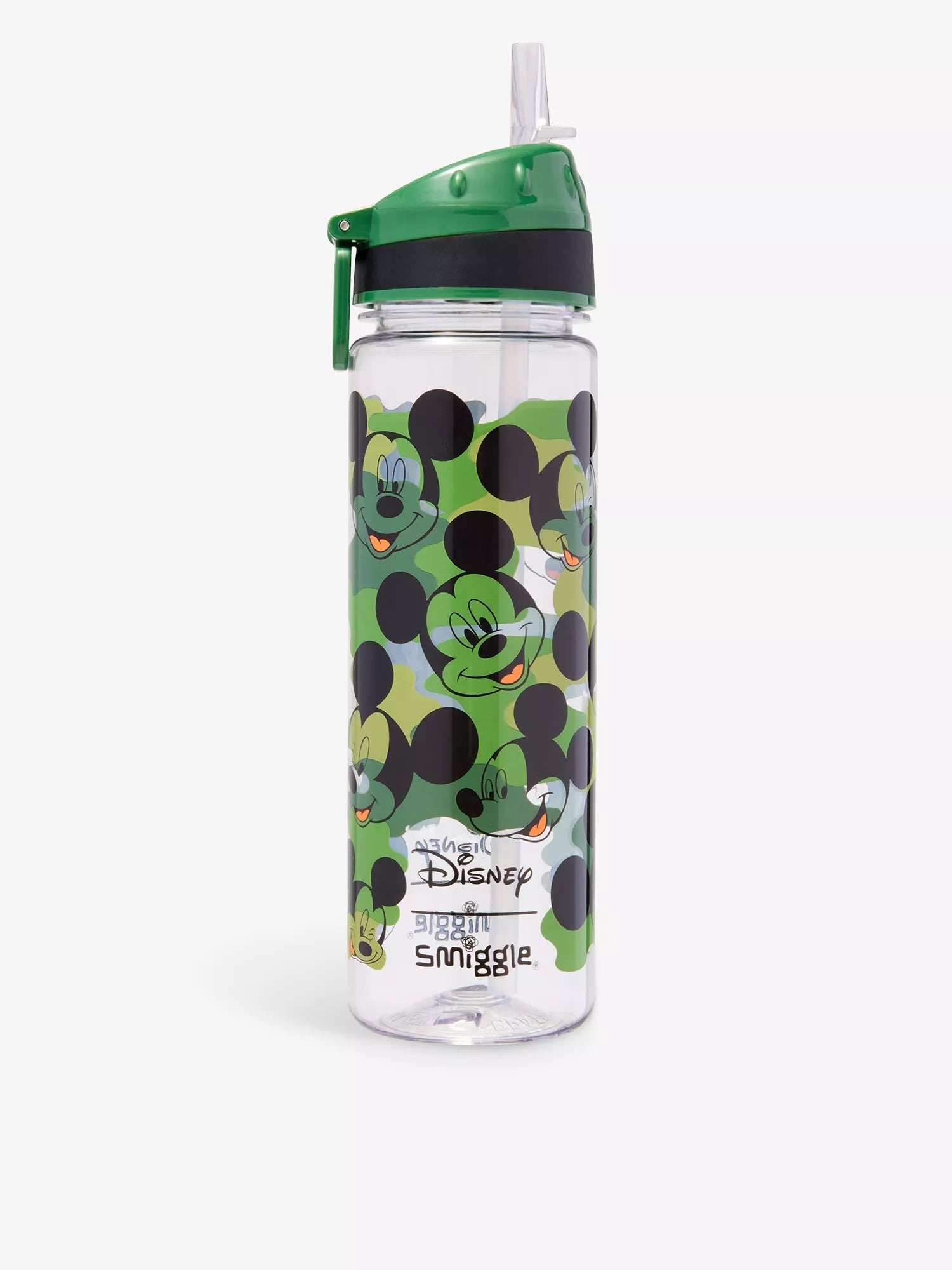 Smiggle - Disney Микки 650ML Бутылка для воды с трубочкой без BPA