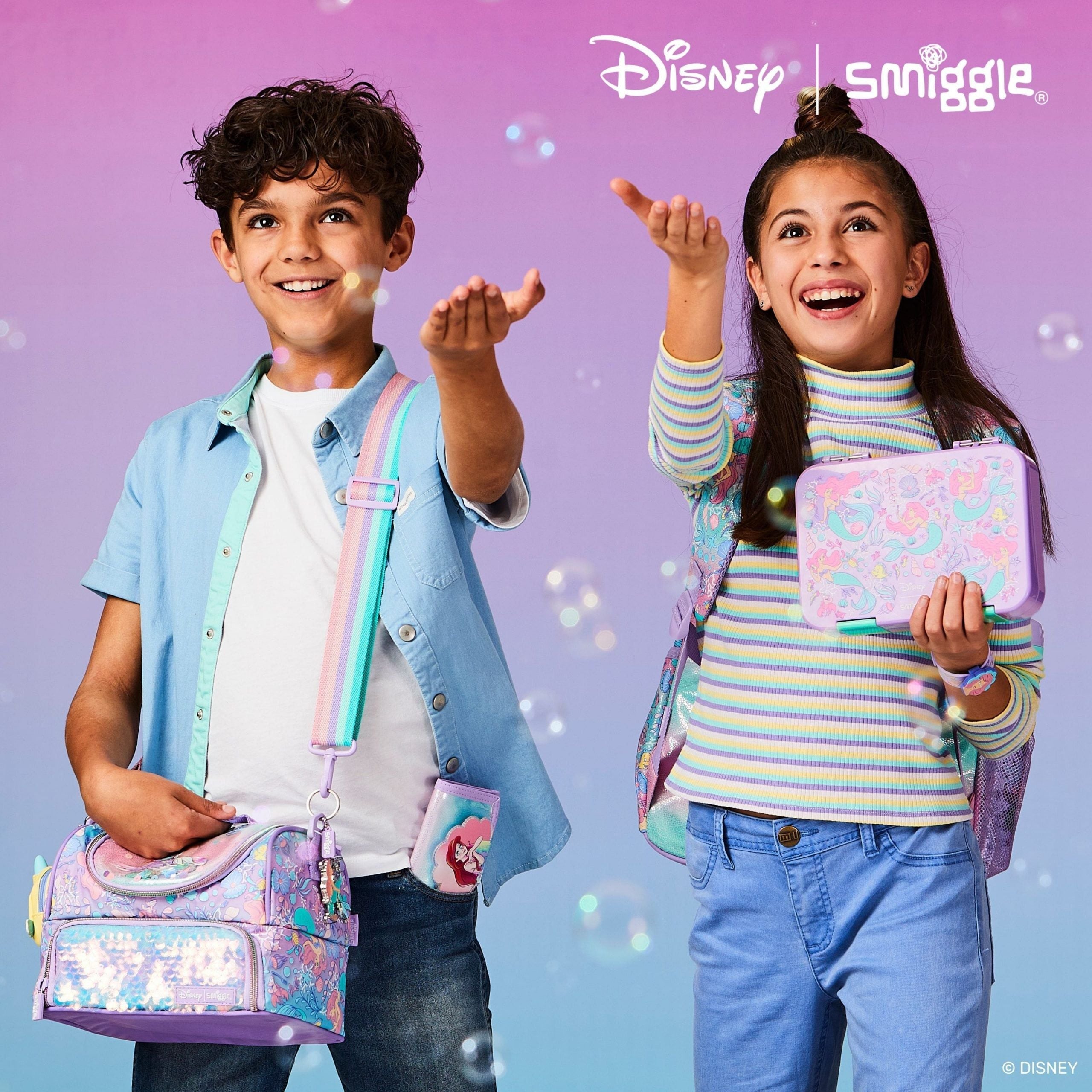Smiggle - Disney Принцесса Средний Ланч-бокс Бенто