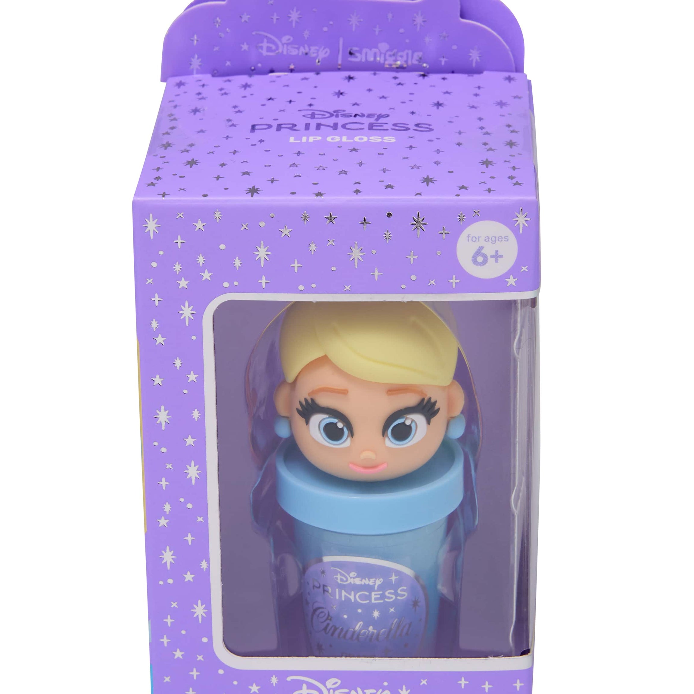 Smiggle - Disney Детский блеск для губ и контейнер с принцессами