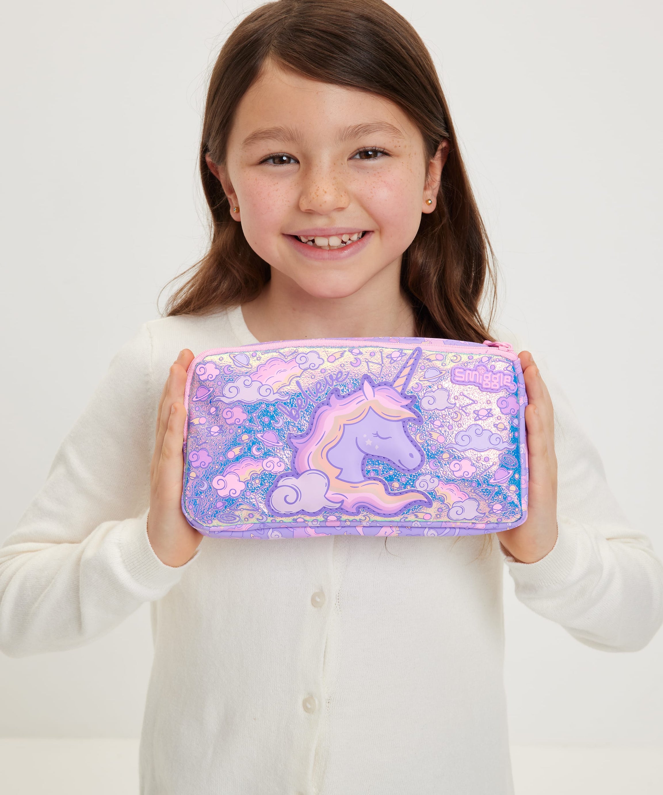 Smiggle - Eclipse Двойной Пенал для Карандашей