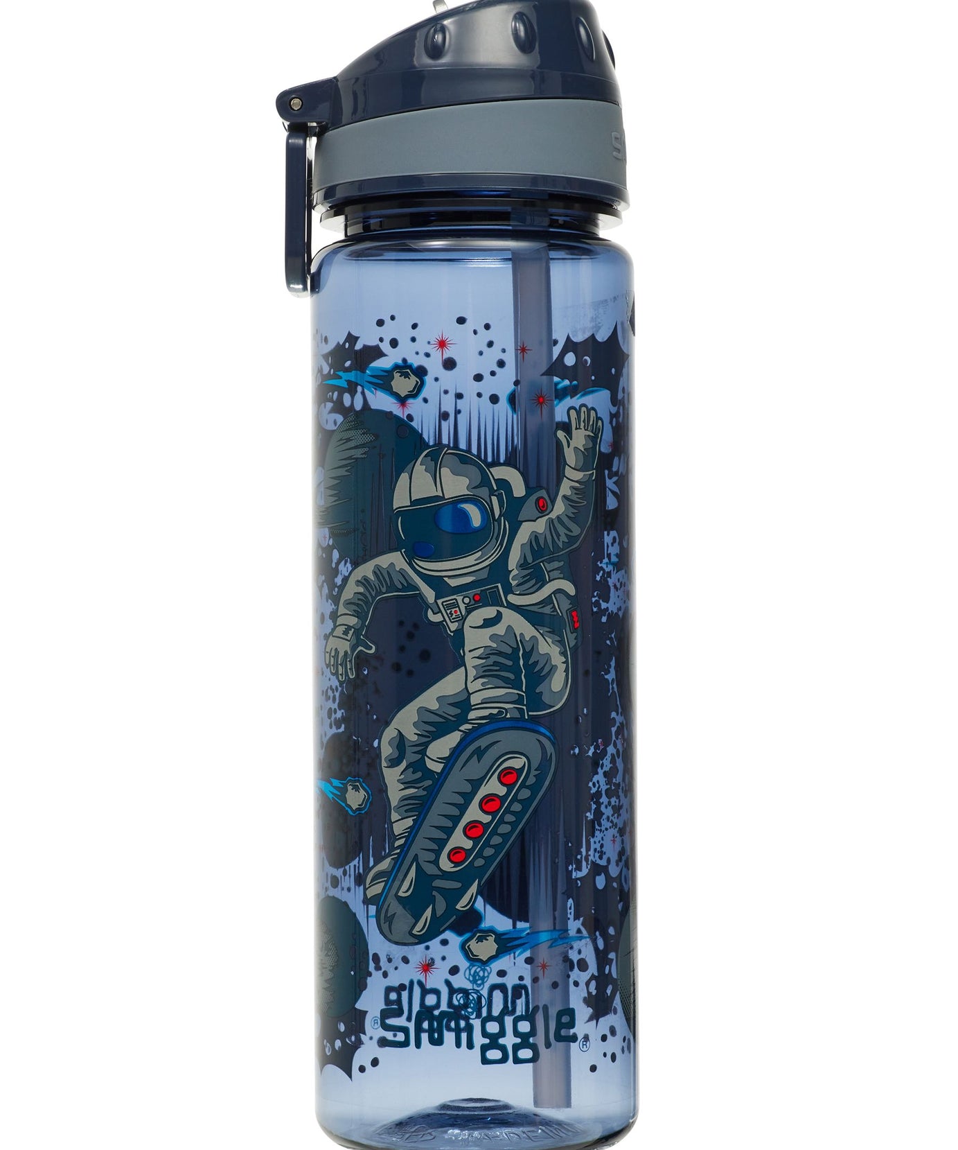 Smiggle - Эпический 650ML бутылка для воды с трубочкой без BPA