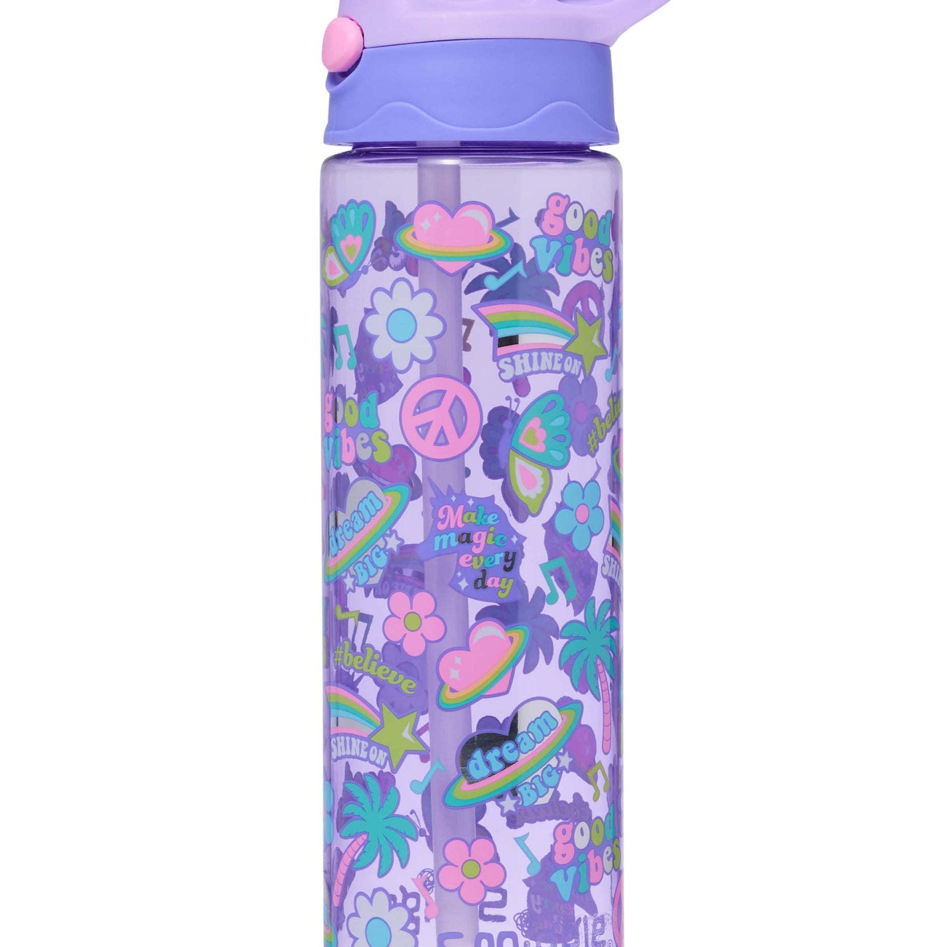 Smiggle - All Stars 650ML Автоматическая бутылка с носиком без BPA