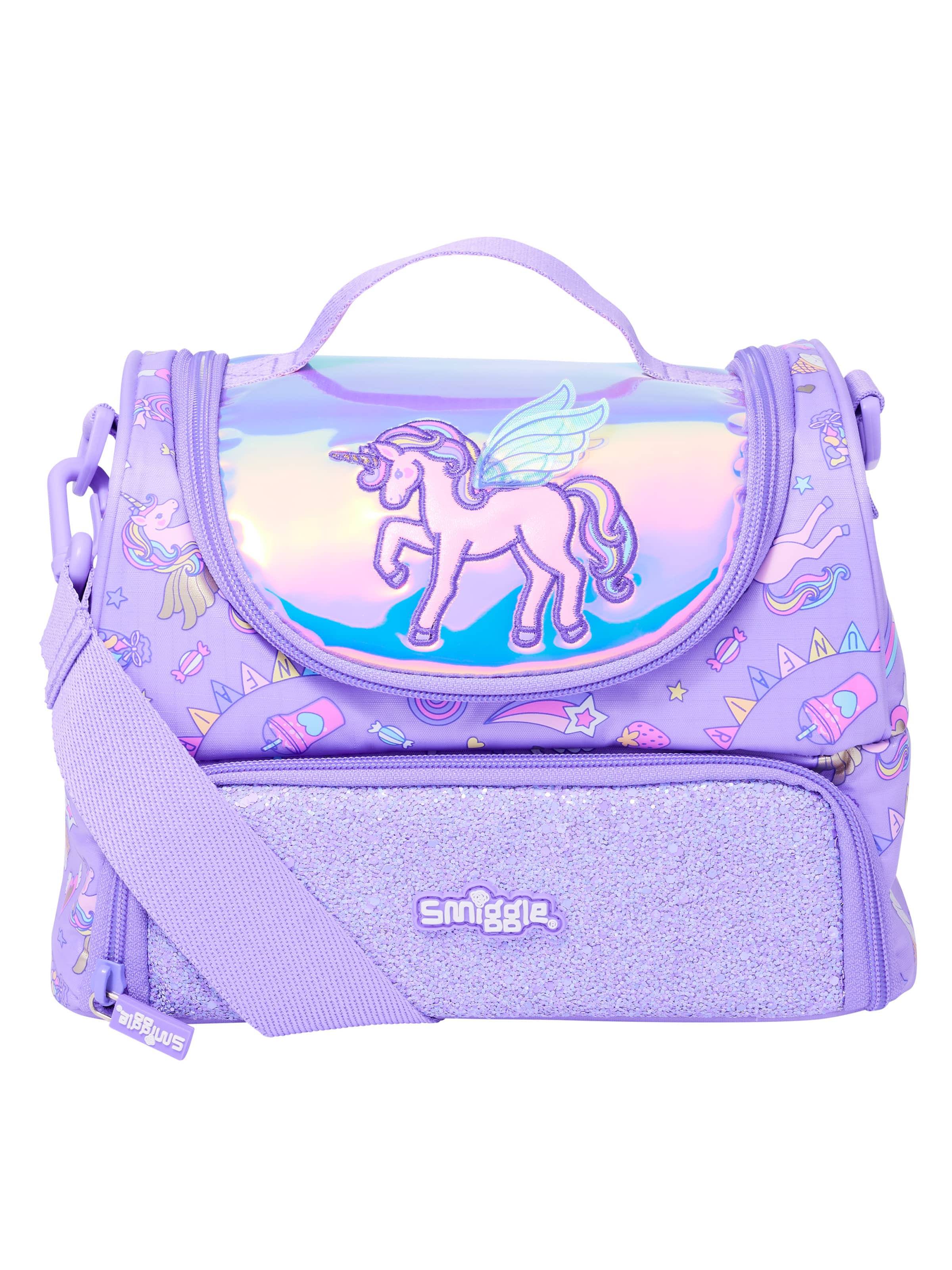 Smiggle - Веселая ярмарка двухъярусная сумка для обеда