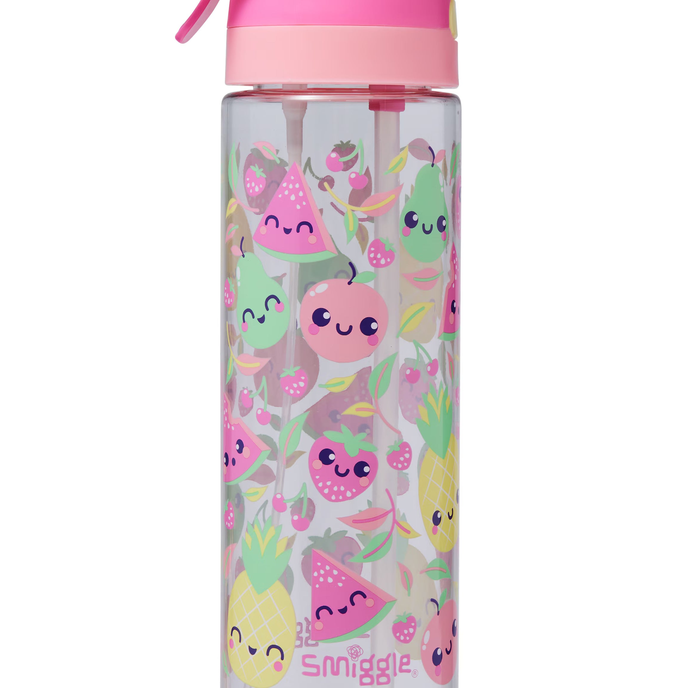 Smiggle - Gush Flip Su Püskürtmeli 700 ML BPAsız Suluk - Dinossi