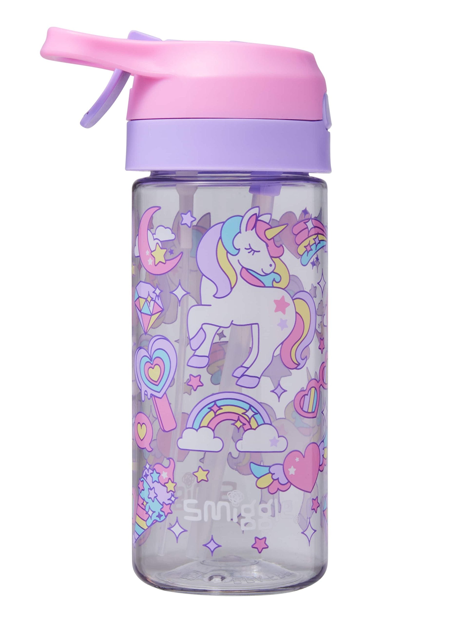Smiggle - Детская бутылка для воды с распылителем 450 ML без BPA