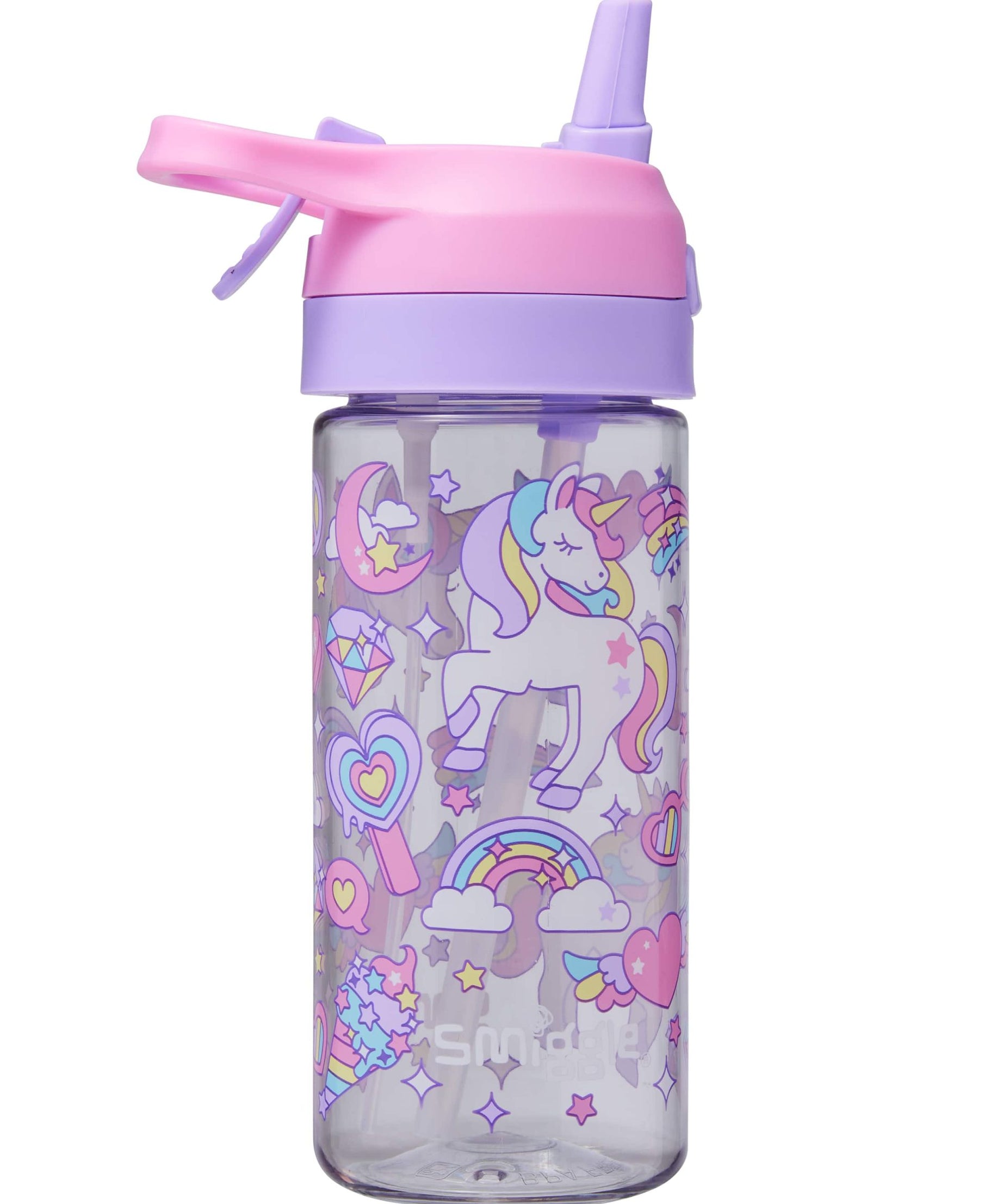 Smiggle - Детская бутылка для воды с распылителем 450 ML без BPA