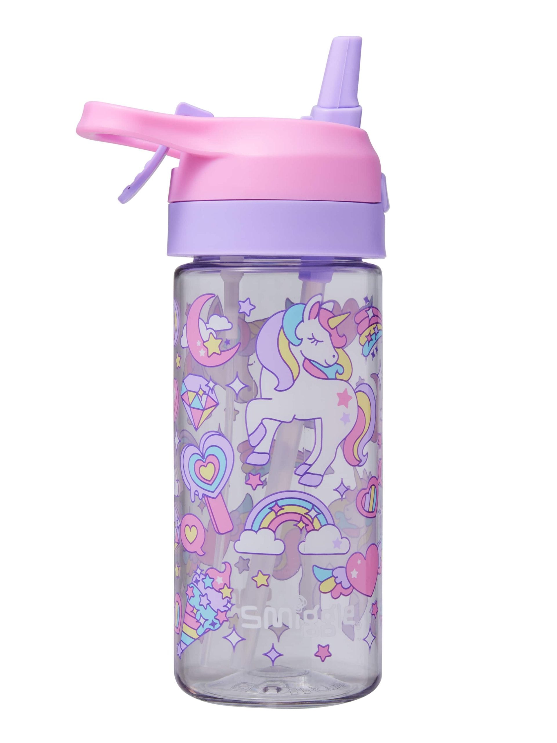 Smiggle - Детская бутылка для воды с распылителем 450 ML без BPA