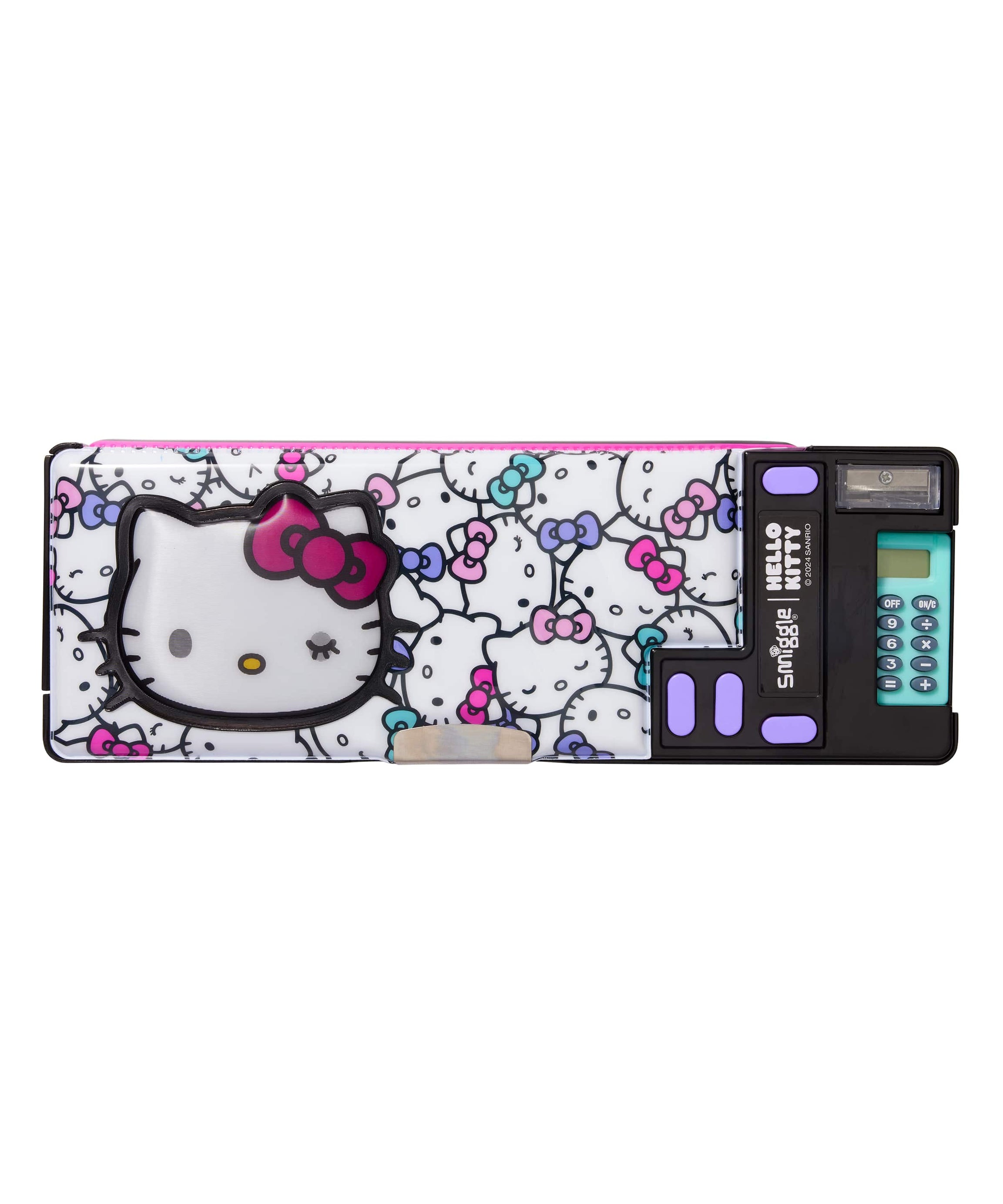Smiggle - Автоматический пенал с калькулятором Hello Kitty