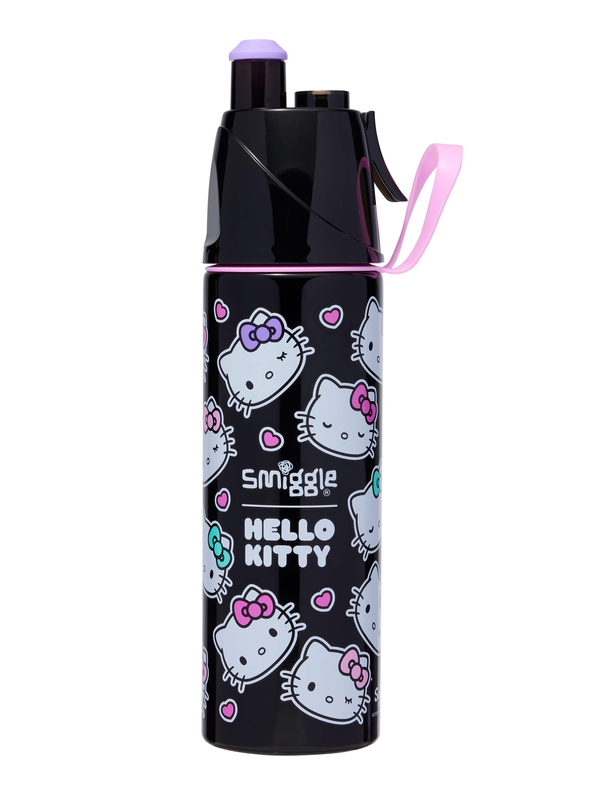 Smiggle - Hello Kitty Стальная бутылка с распылителем воды 500ML
