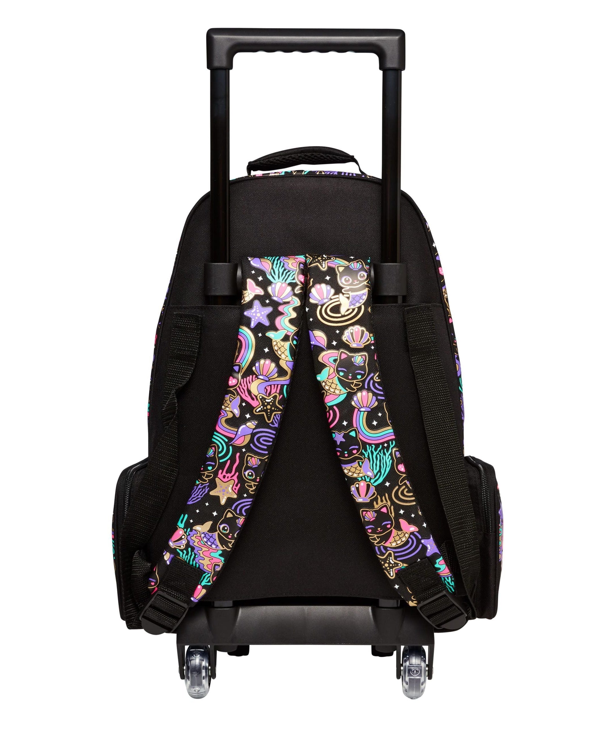 Smiggle - Привет Светящаяся Колесная Сумка на Колёсах для Школы и Путешествий