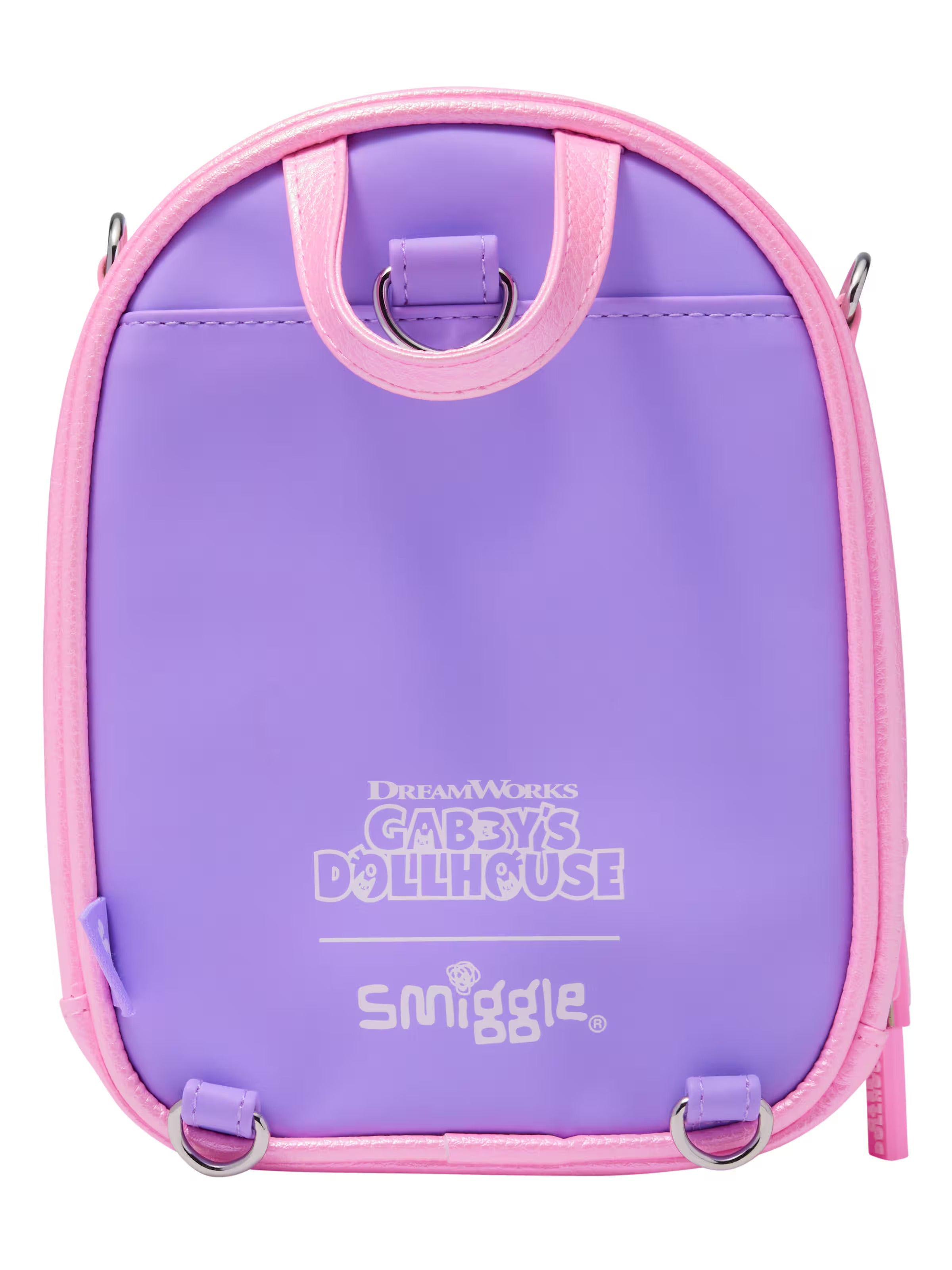 Smiggle - Мини рюкзак и сумка на плечо Gabbys Dollhouse