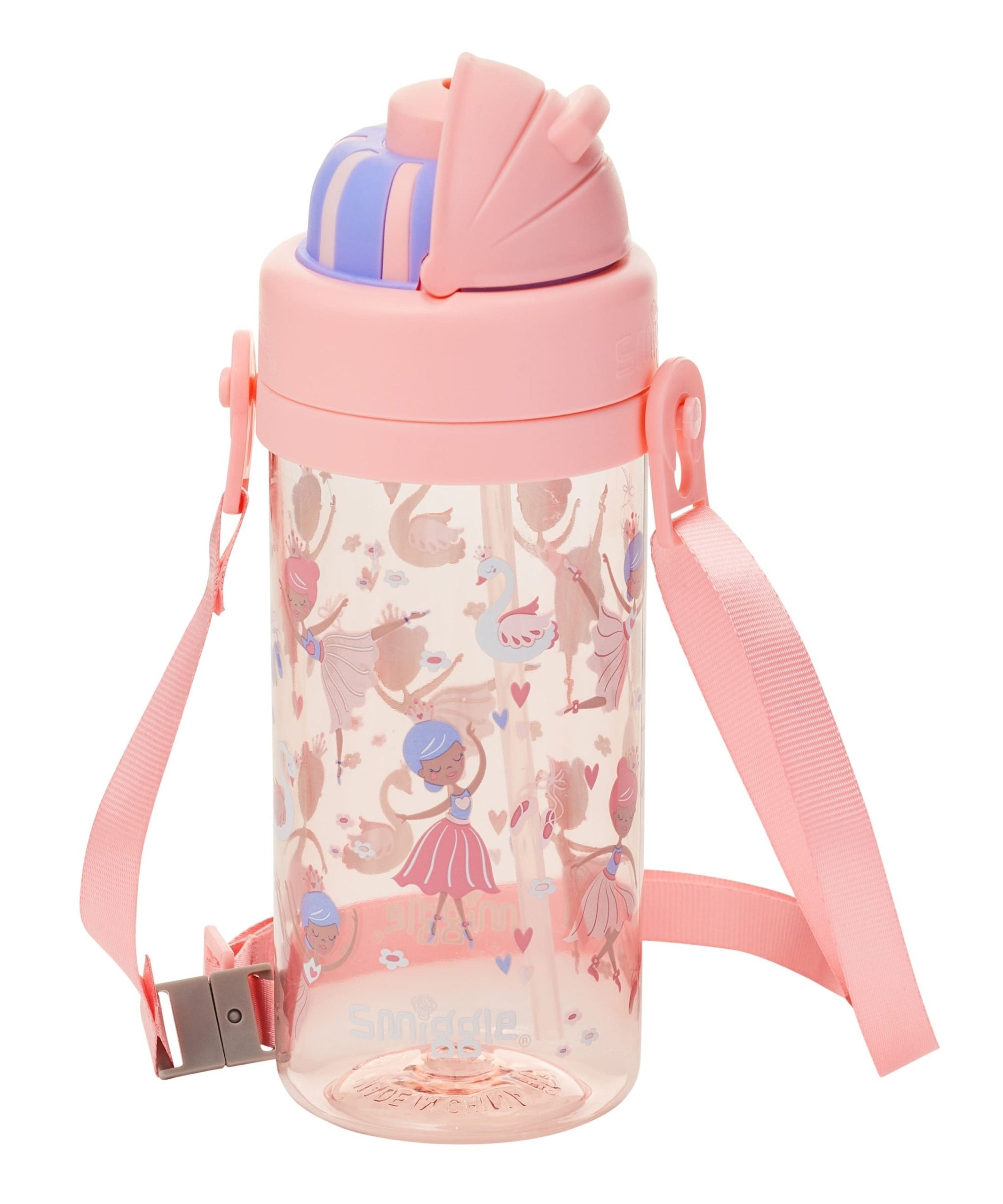 Smiggle - La La Крошечная бутылка 400 ML без BPA с секретной трубочкой