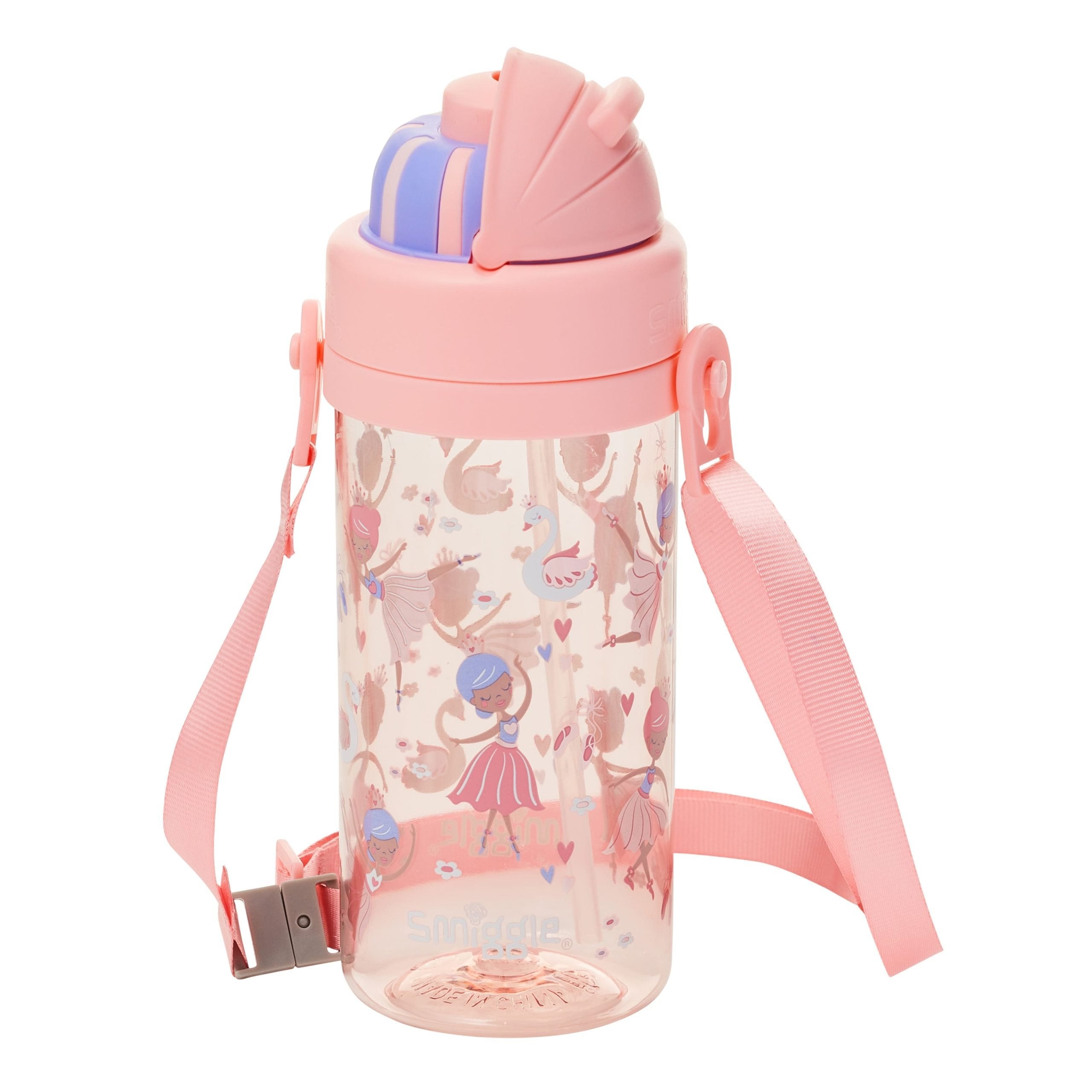 Smiggle - La La Крошечная бутылка 400 ML без BPA с секретной трубочкой