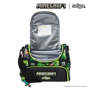 Smiggle - Minecraft Çift Katlı Askılı Beslenme Çantası