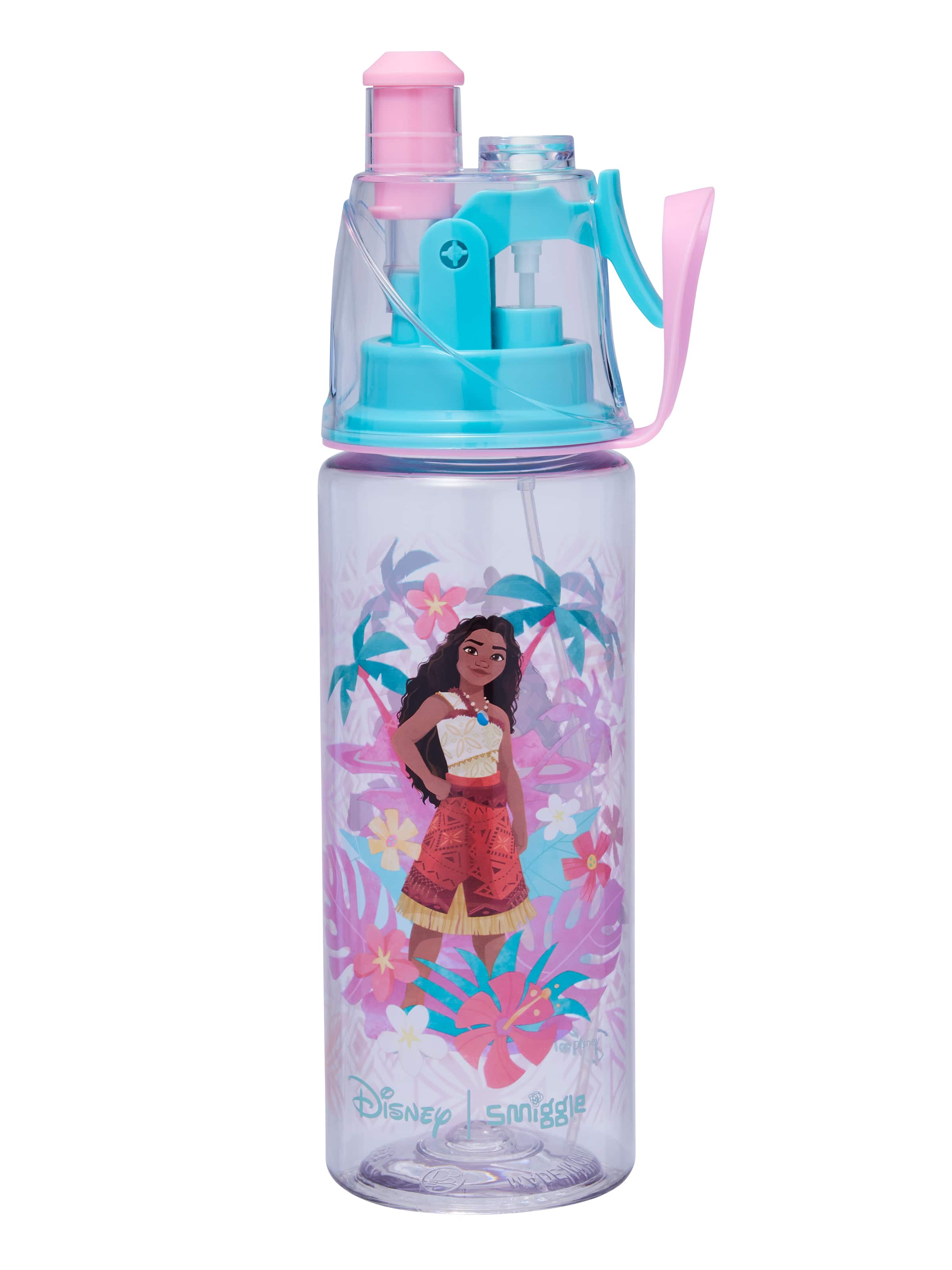 Smiggle - Moana Бутылка для воды с распылителем 560ML без BPA