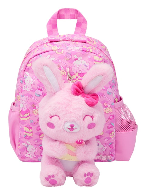 Smiggle - Out & About Съемный рюкзак для детского сада и школы с игрушкой