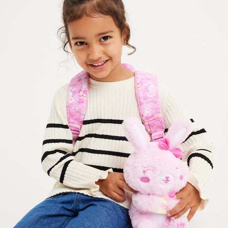 Smiggle - Out & About Съемный рюкзак для детского сада и школы с игрушкой