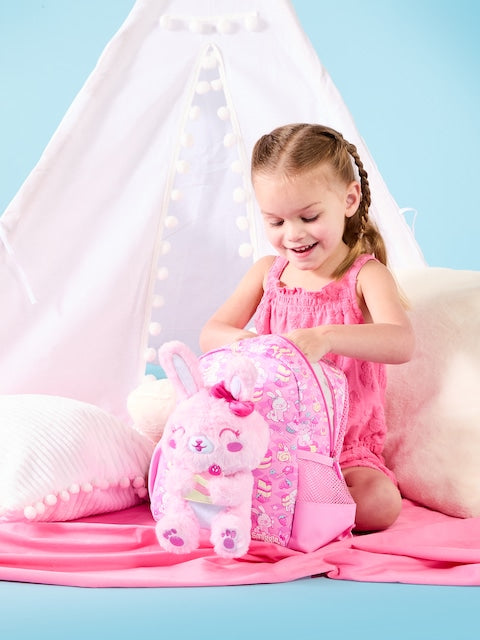 Smiggle - Out & About Съемный рюкзак для детского сада и школы с игрушкой