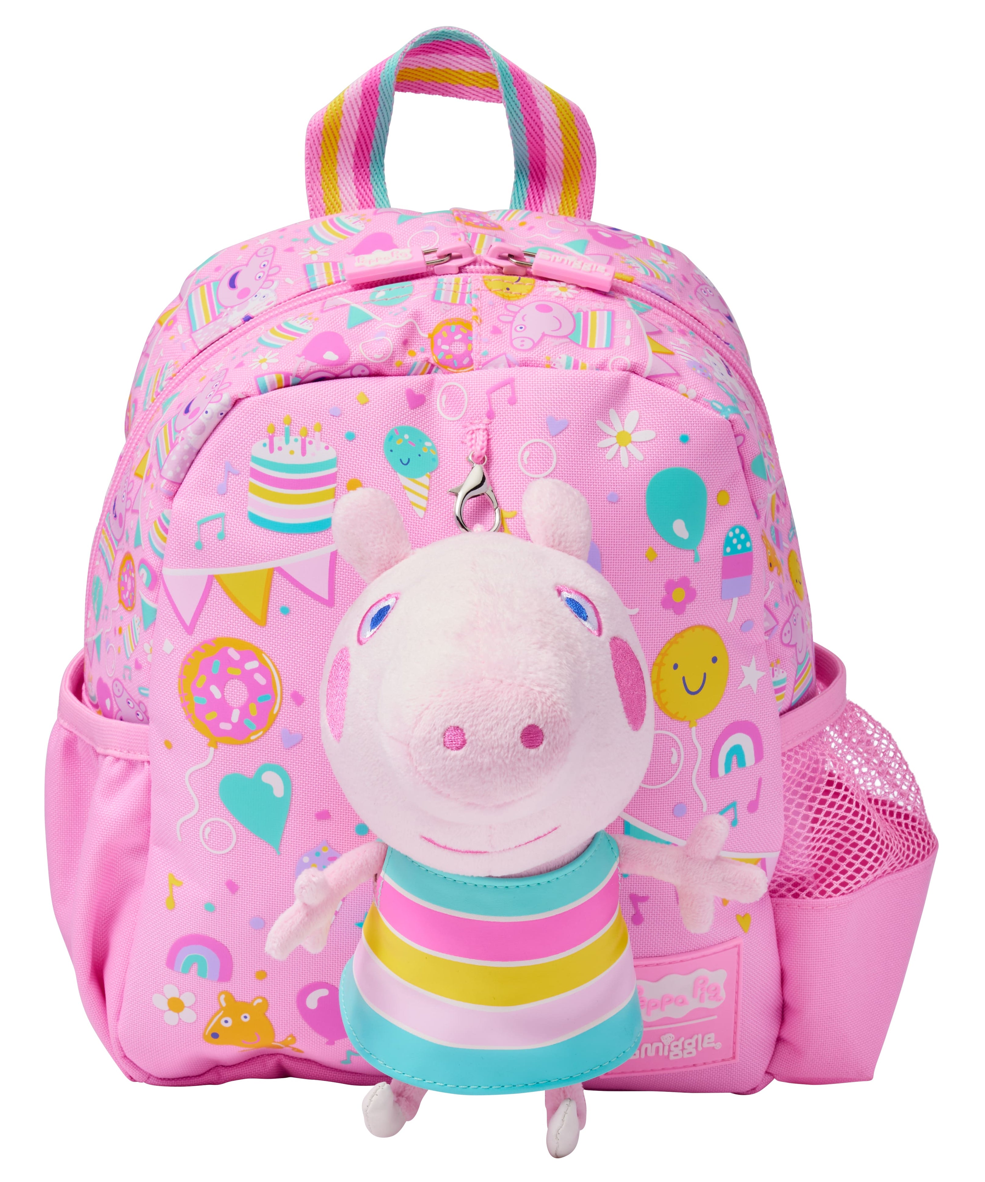 Smiggle - Рюкзак для детского сада с игрушкой Peppa Pig, которую можно снять
