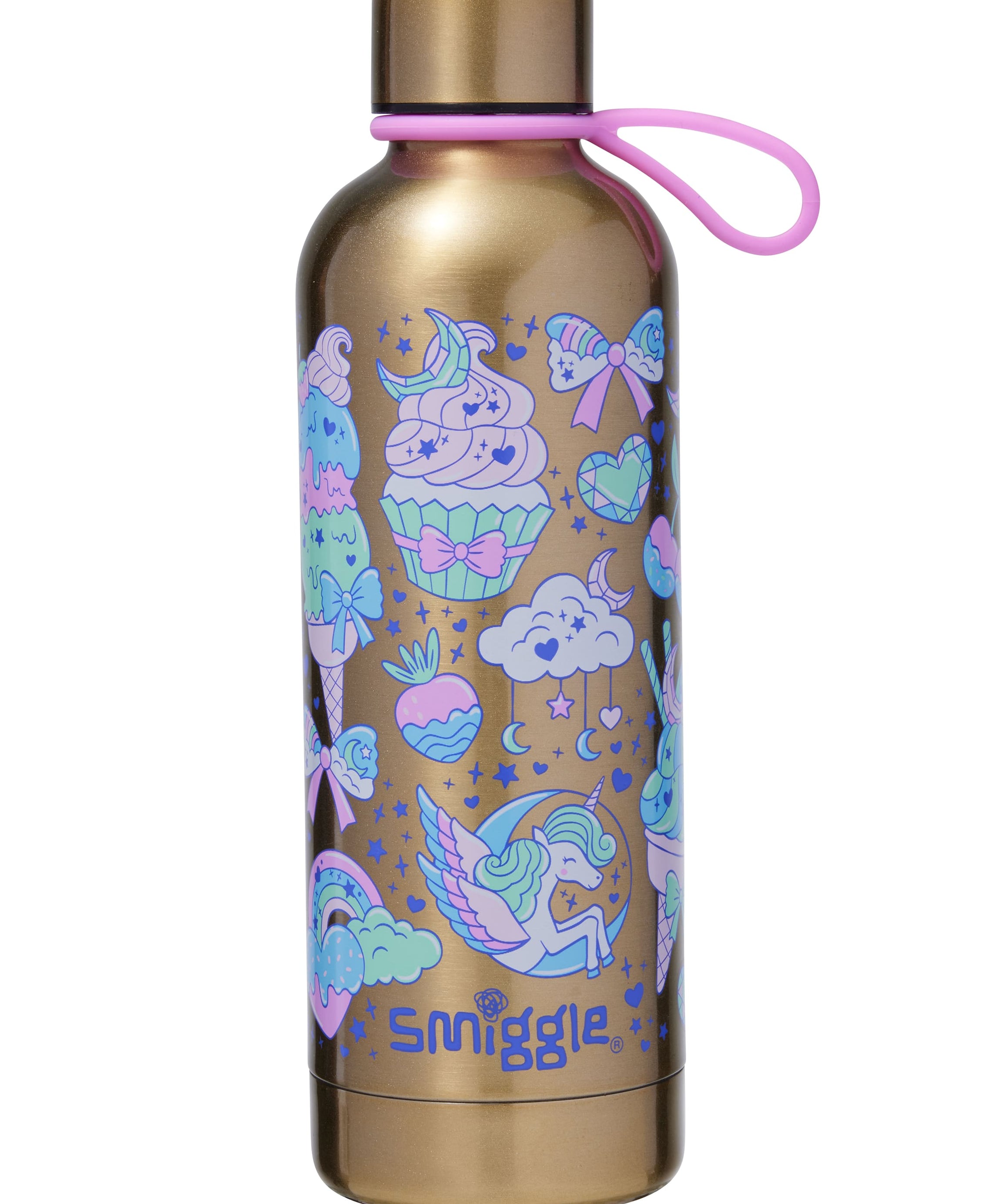 Smiggle Radiant 500ML Бутылка из нержавеющей стали
