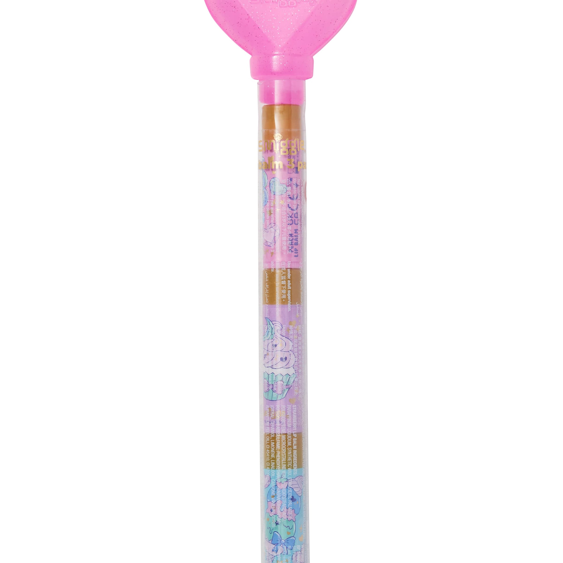 Smiggle - Набор для ухода за детскими губами и блеск для губ Radiant