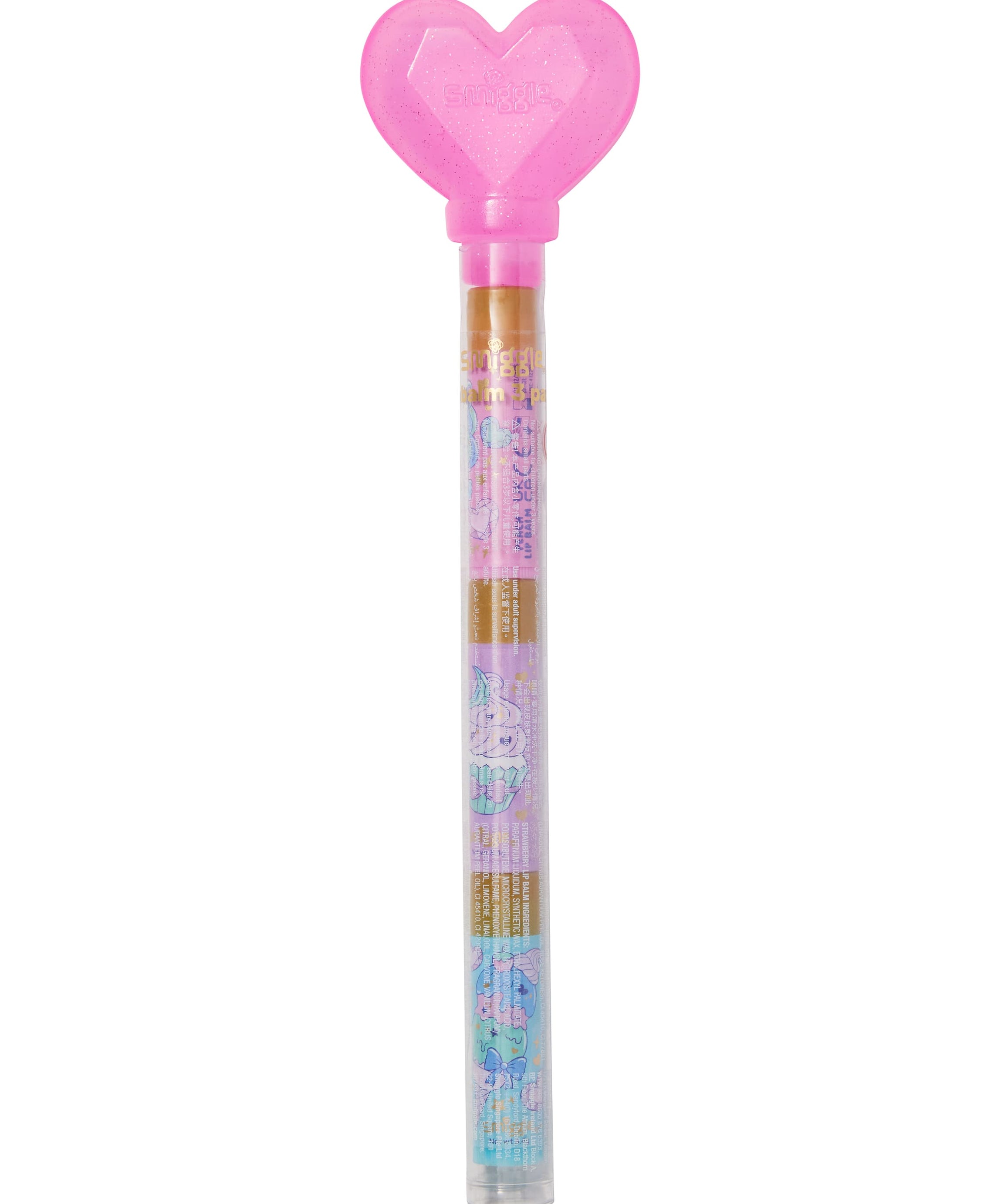 Smiggle - Набор для ухода за детскими губами и блеск для губ Radiant