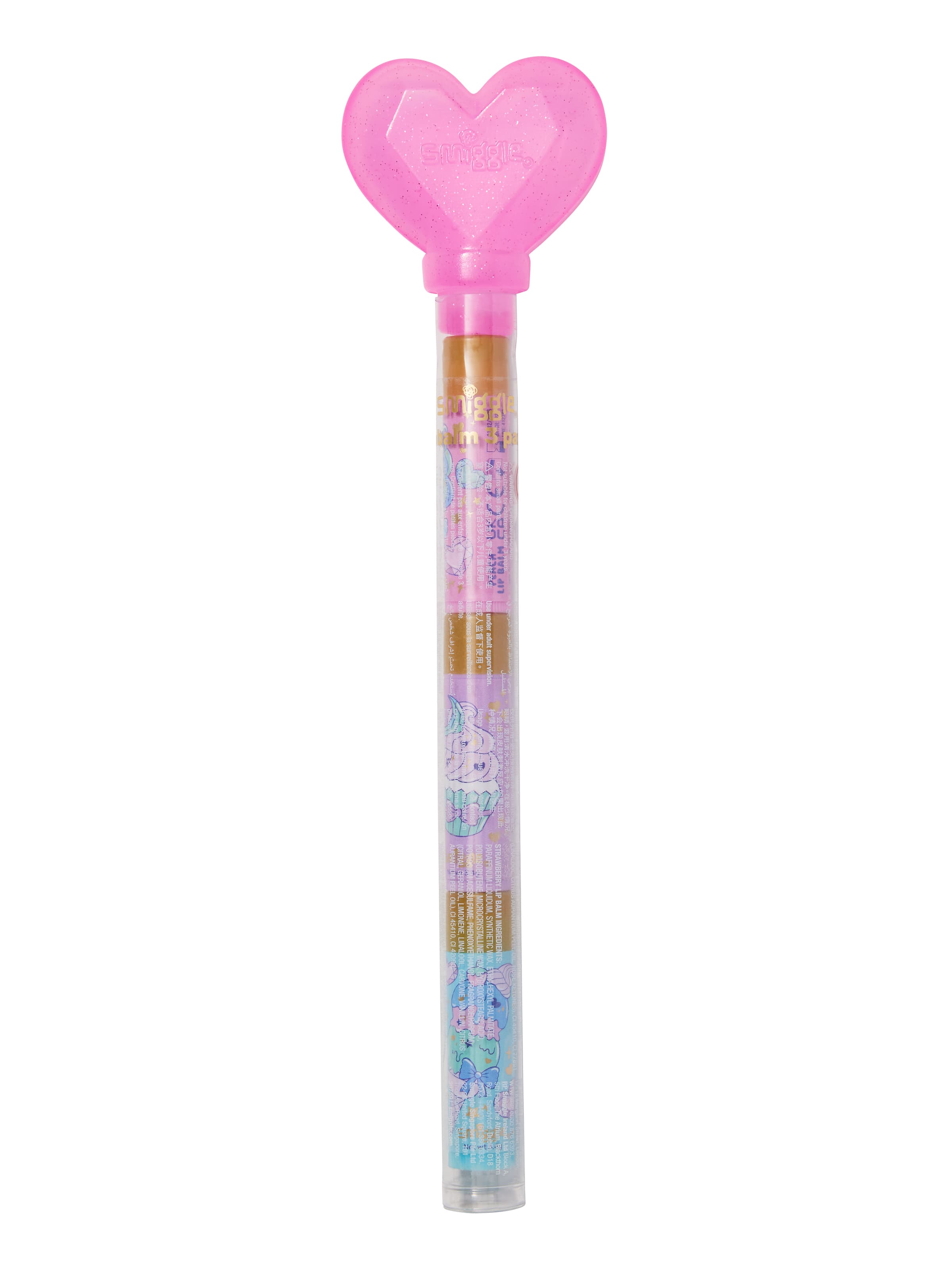 Smiggle - Набор для ухода за детскими губами и блеск для губ Radiant