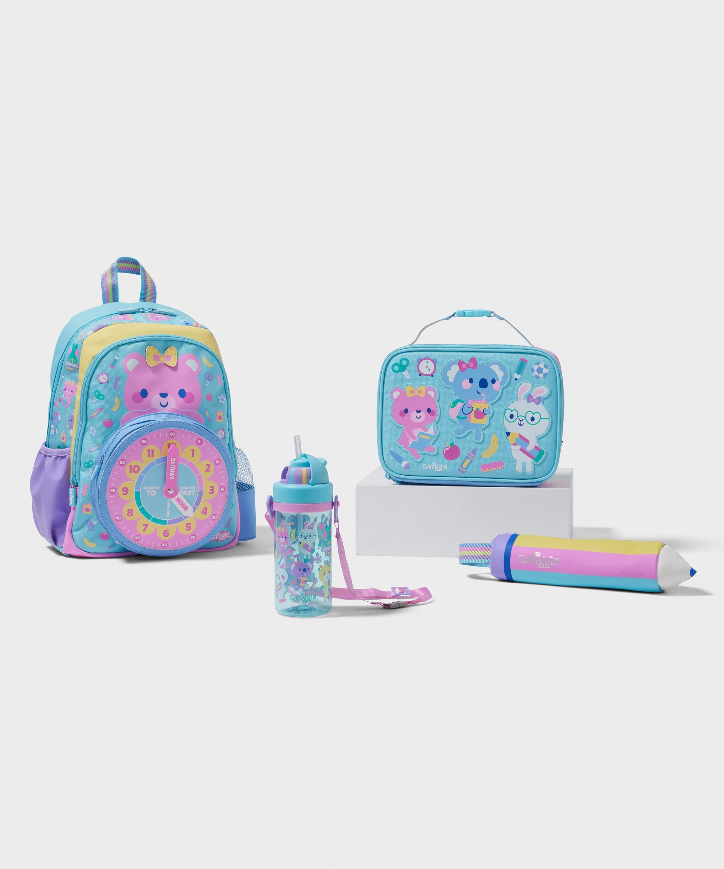 Smiggle - Готовый набор из 4 предметов для детского сада и яслей