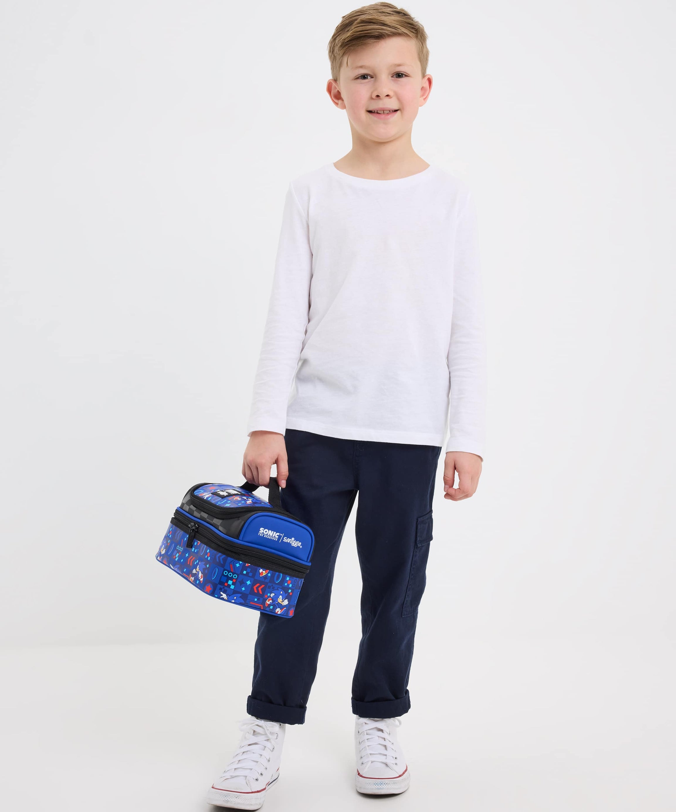 Smiggle - Sonic Двухъярусная сумка для обеда