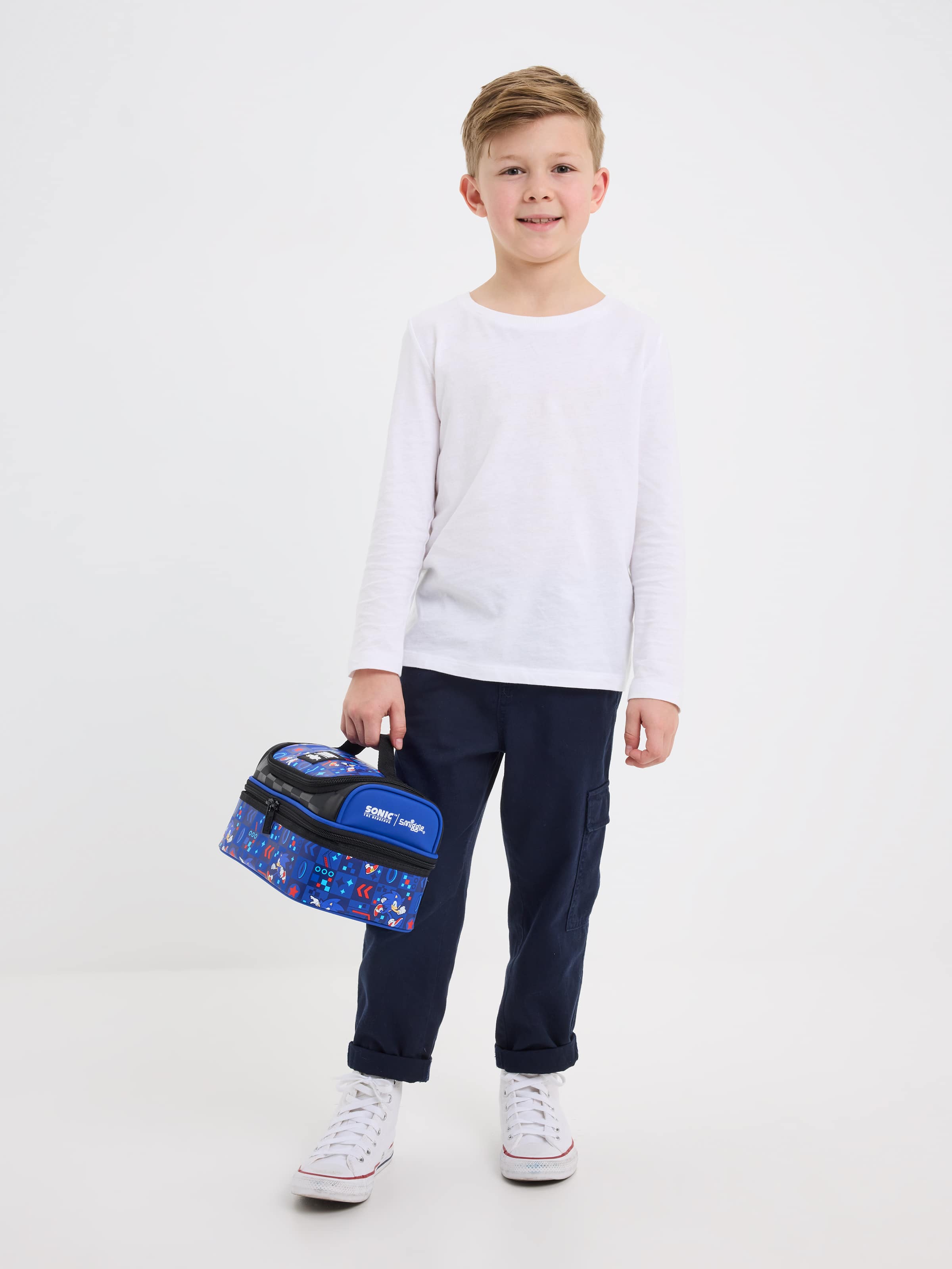 Smiggle - Sonic Двухъярусная сумка для обеда