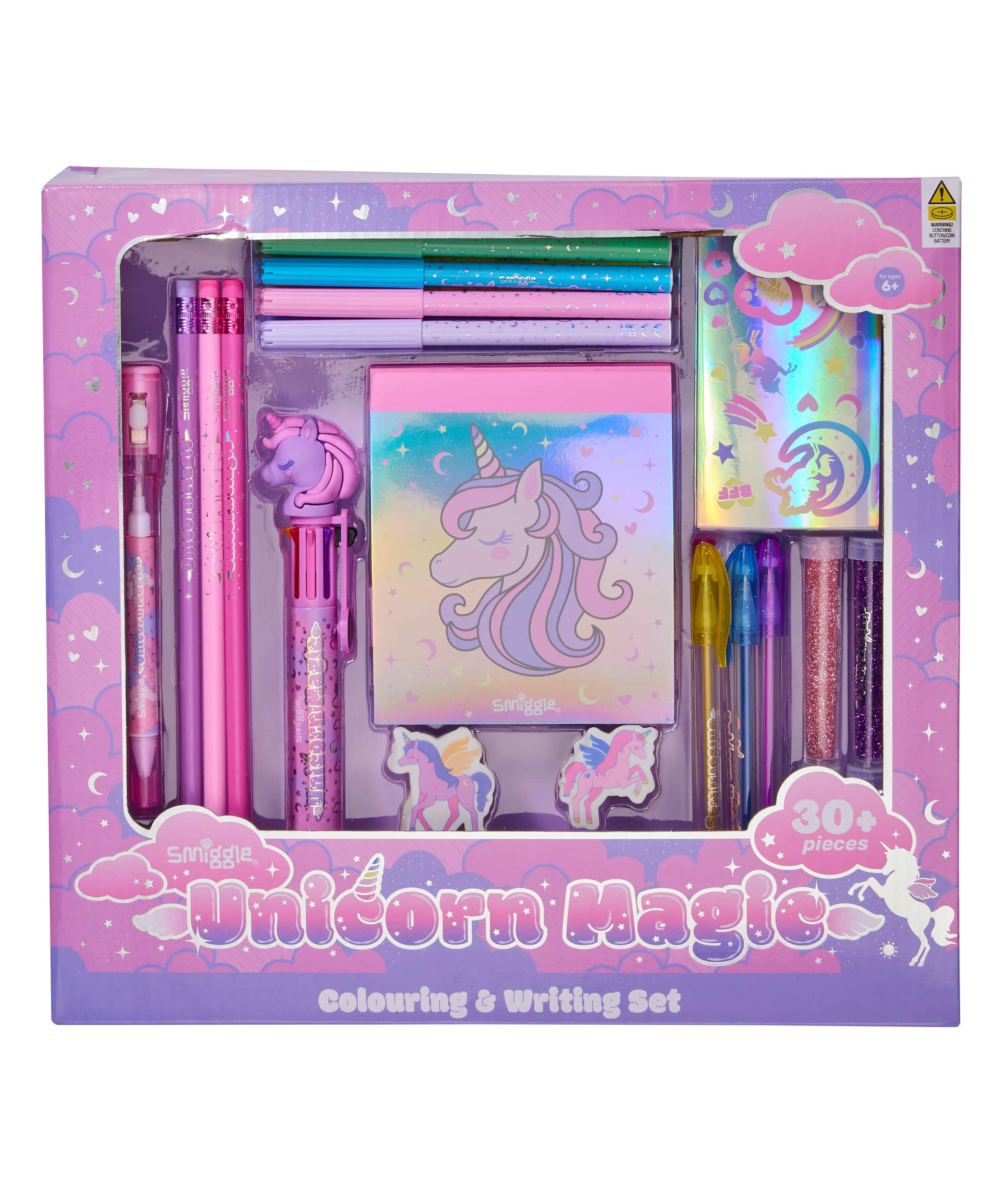 Smiggle - Spy Time Boyama ve Yazma Seti - Dinossi