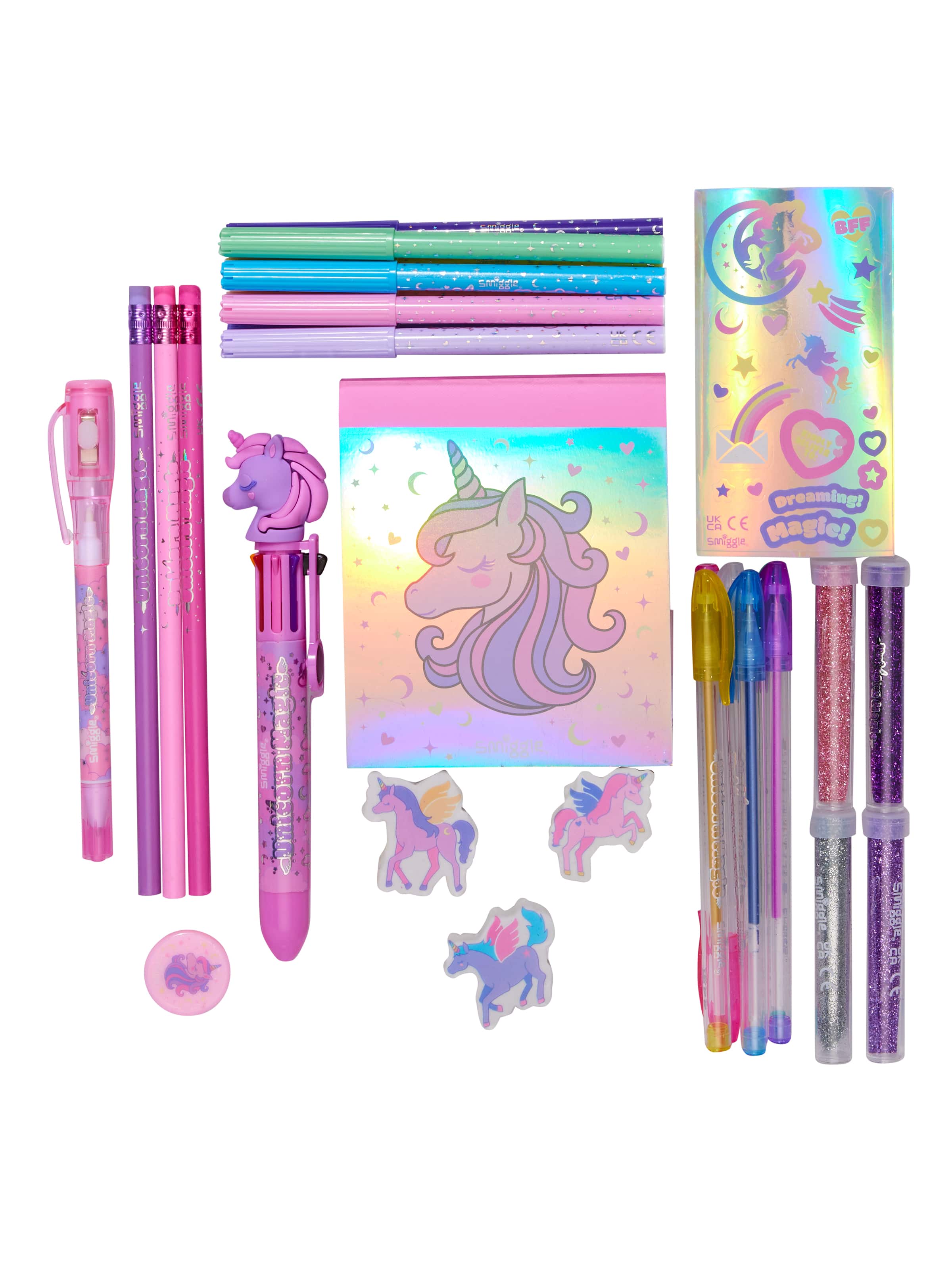 Smiggle - Spy Time Boyama ve Yazma Seti - Dinossi