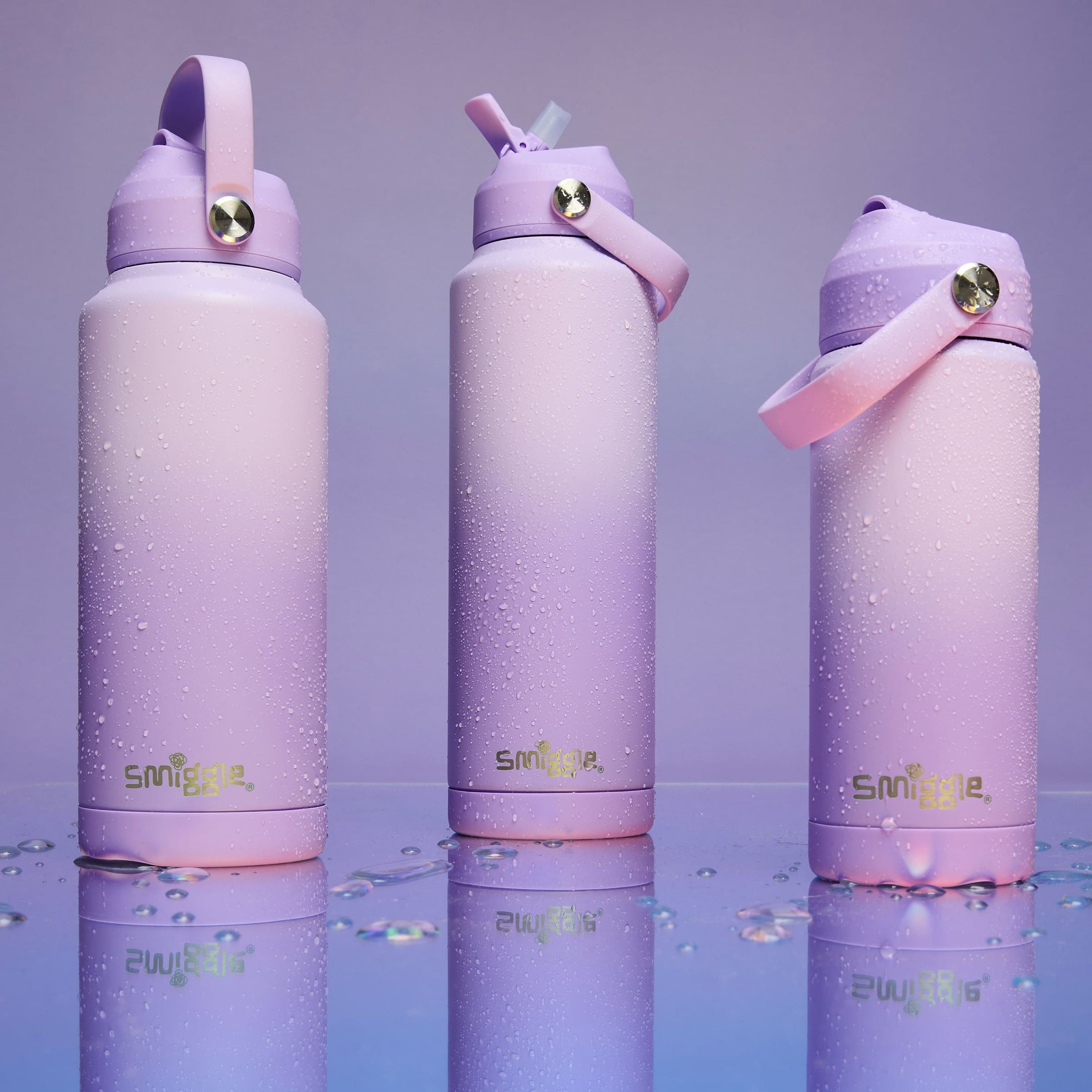 Smiggle - Squiggle Изолированная 1.2L Нержавеющая Стальная Бутылка