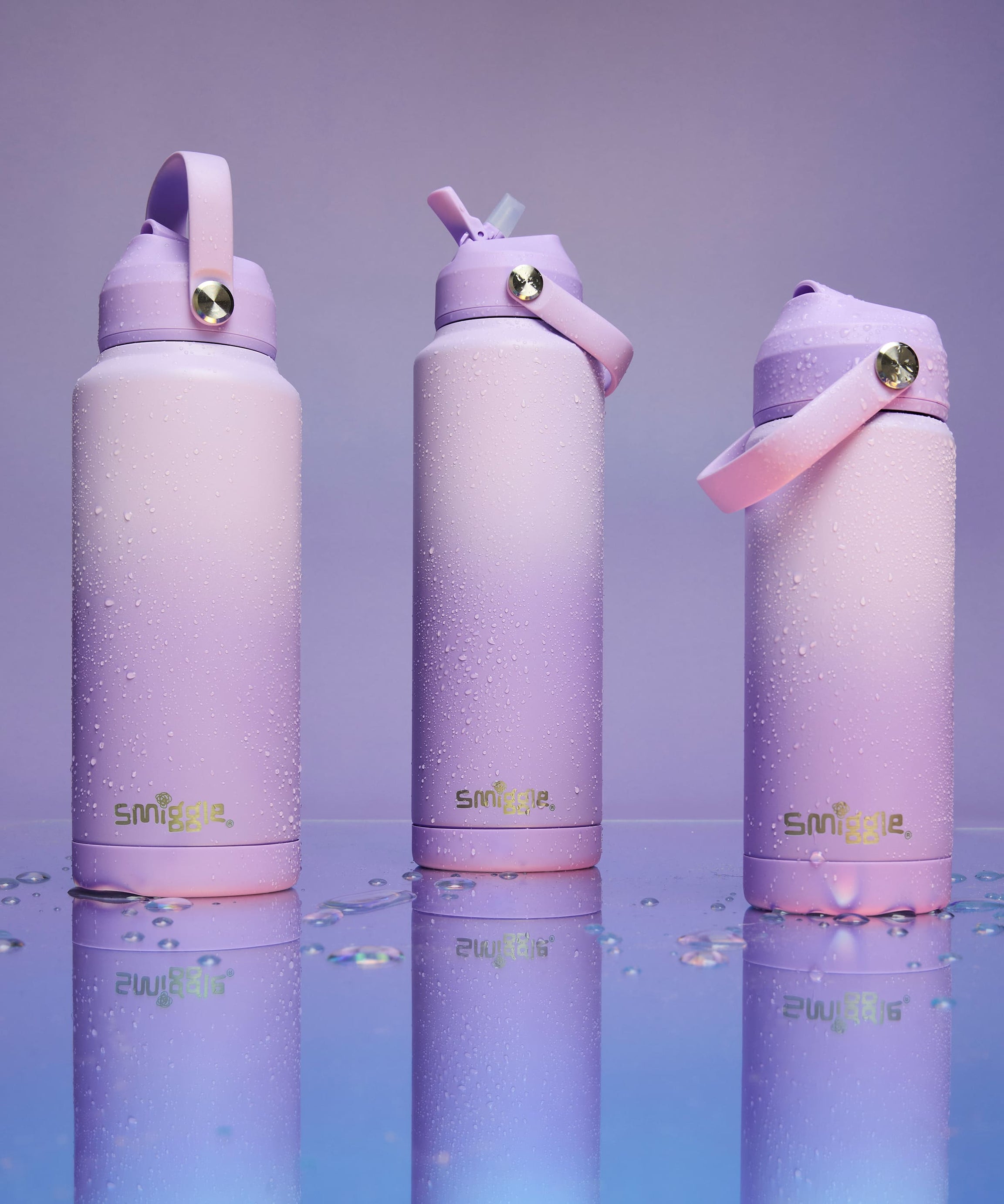 Smiggle - Squiggle Изолированная 1.2L Нержавеющая Стальная Бутылка