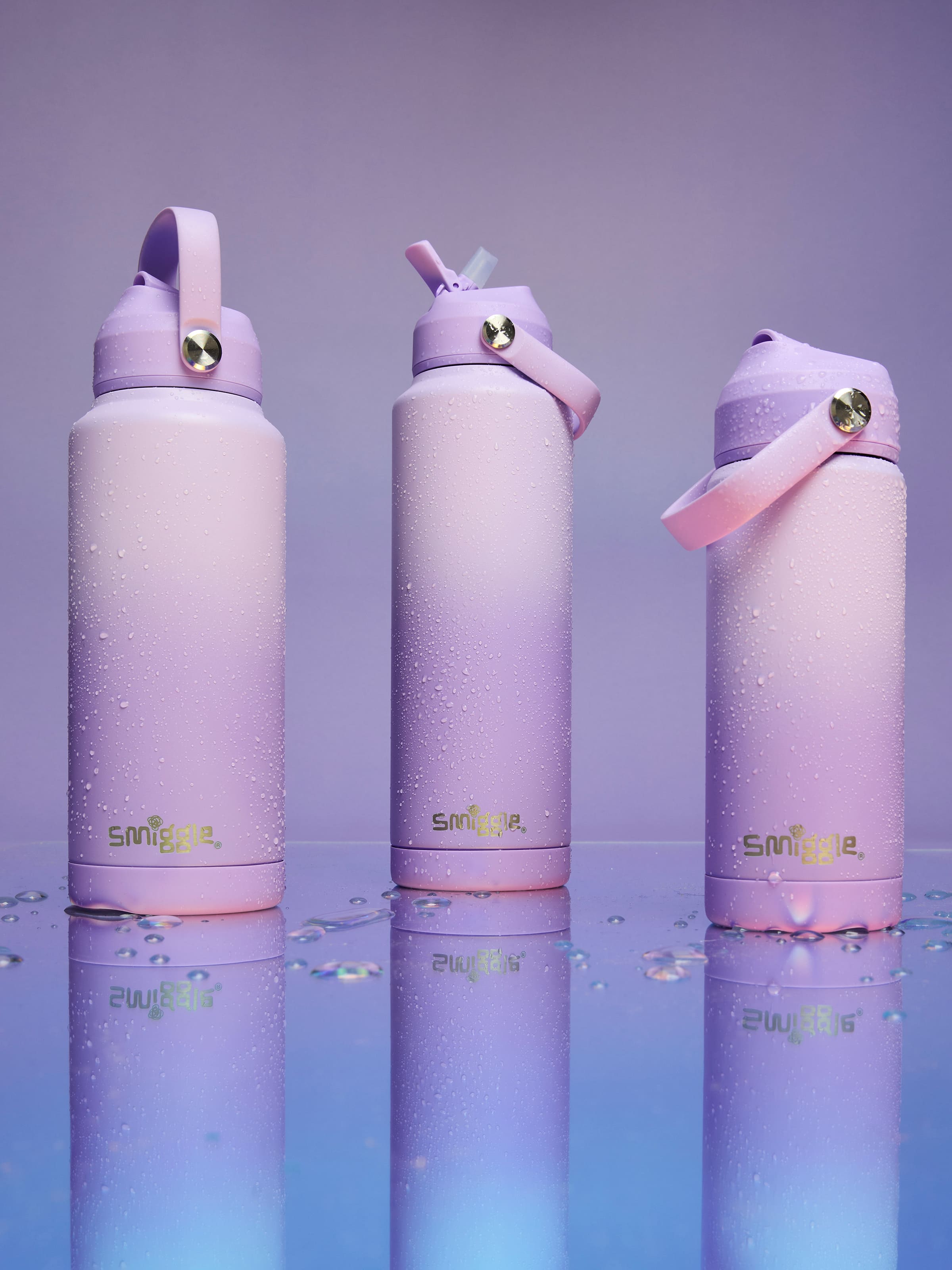 Smiggle - Squiggle Изолированная 1.2L Нержавеющая Стальная Бутылка