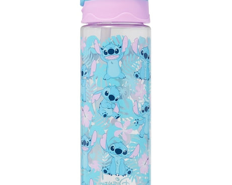 Smiggle - Stitch 650ML Автоматическая бутылка с трубочкой без BPA