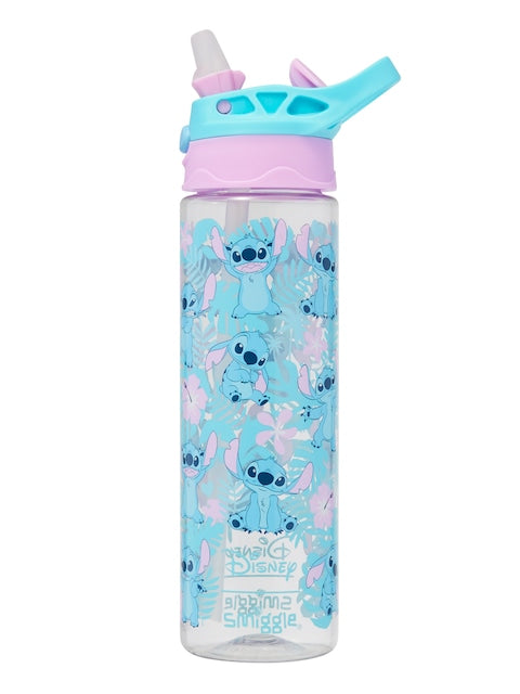 Smiggle - Stitch 650ML Автоматическая бутылка с трубочкой без BPA