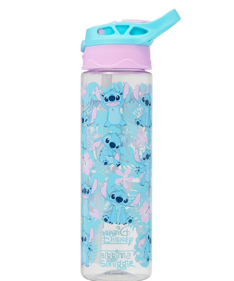 Smiggle - Stitch 650ML Автоматическая бутылка с трубочкой без BPA