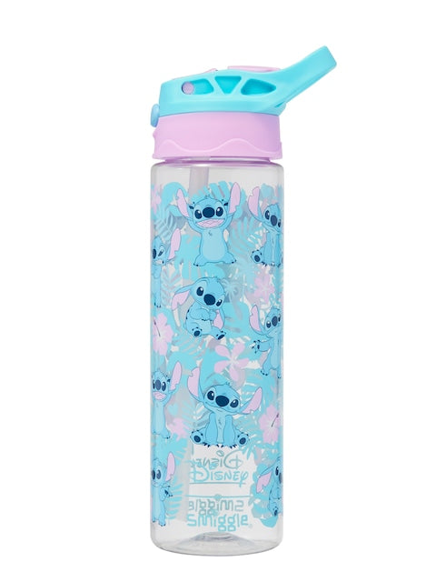 Smiggle - Stitch 650ML Автоматическая бутылка с трубочкой без BPA
