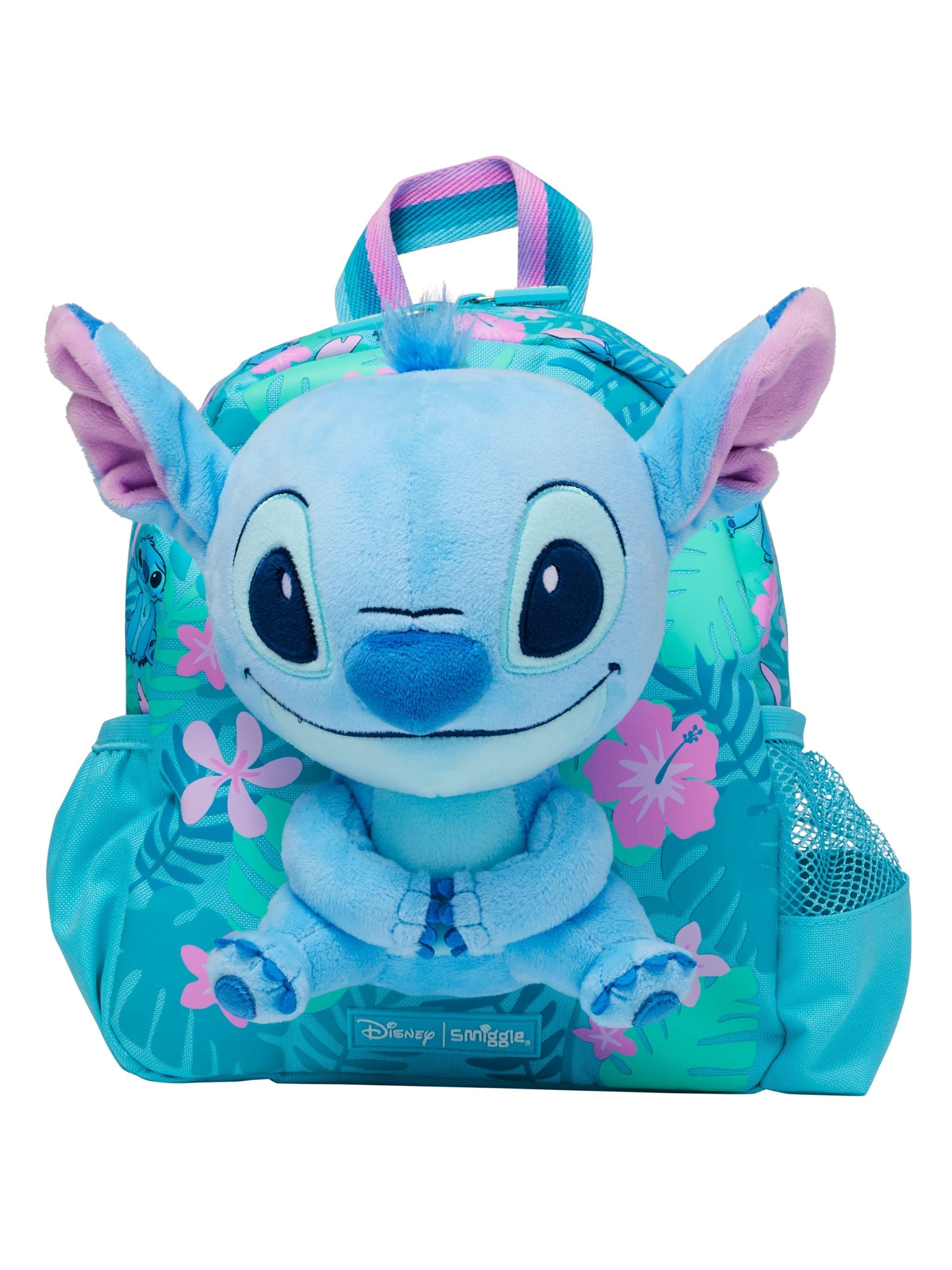 Smiggle - Рюкзак для детского сада и школы с игрушкой Stitch, которую можно снять